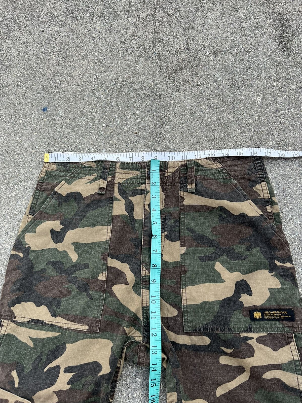 Neighborhood × South2 West8 Neighborhood Japan Ripstop Camouflage Military Short Pant Size US 31 - 2 Thumbnail