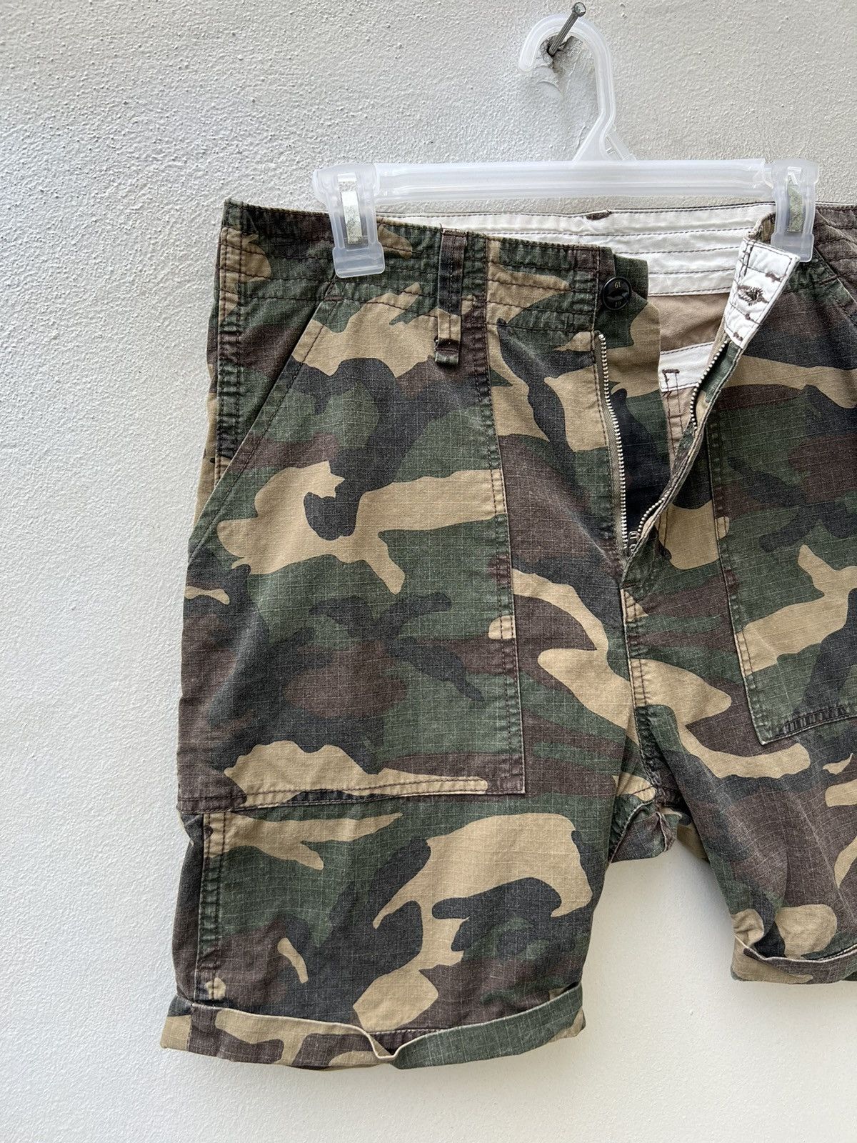 Neighborhood × South2 West8 Neighborhood Japan Ripstop Camouflage Military Short Pant Size US 31 - 9 Thumbnail