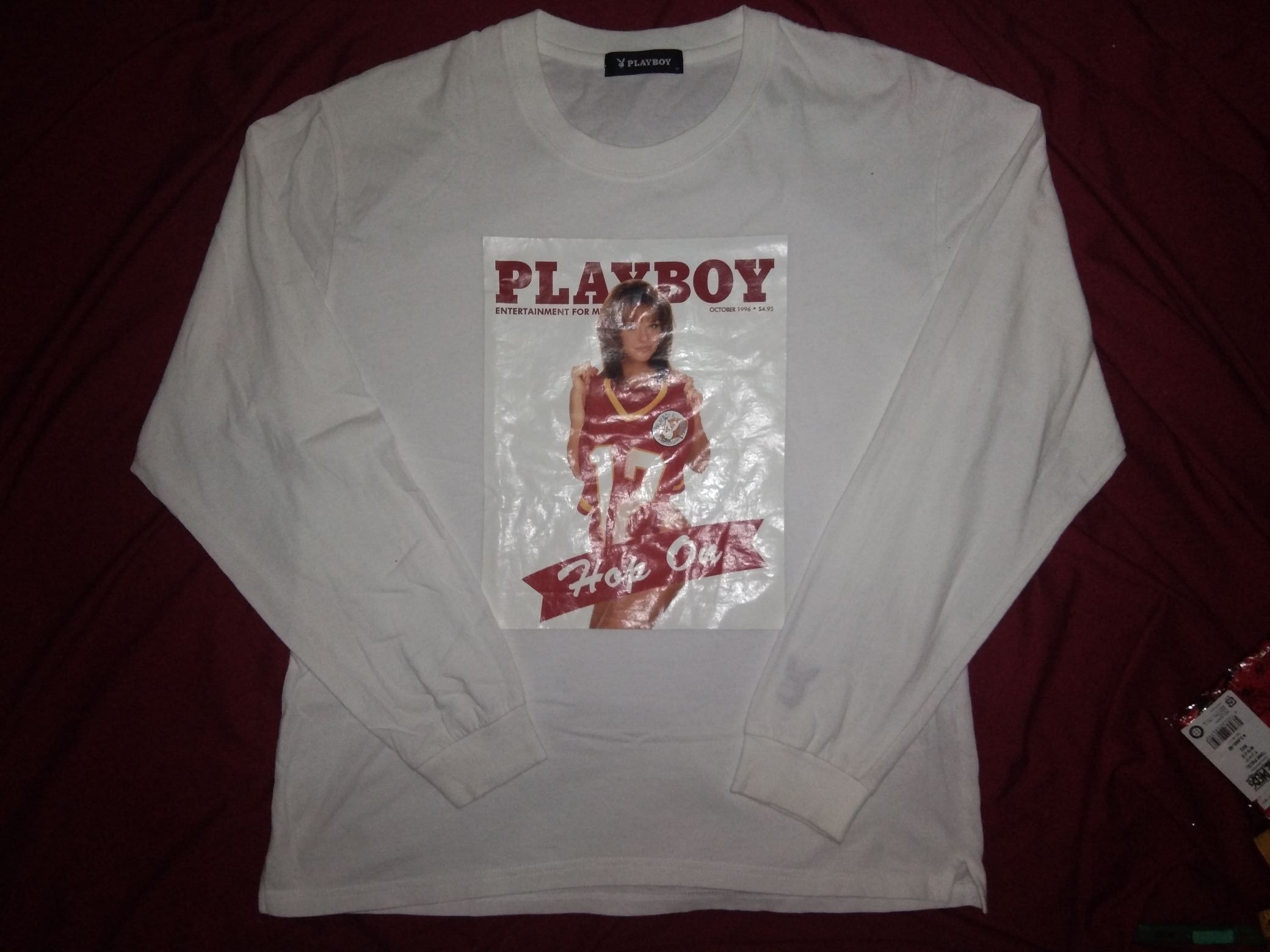 Playboy Playboy Magazine Retro Cover 1996 Jennifer Allan tshirt Size US M / EU 48-50 / 2 - 2 Thumbnail