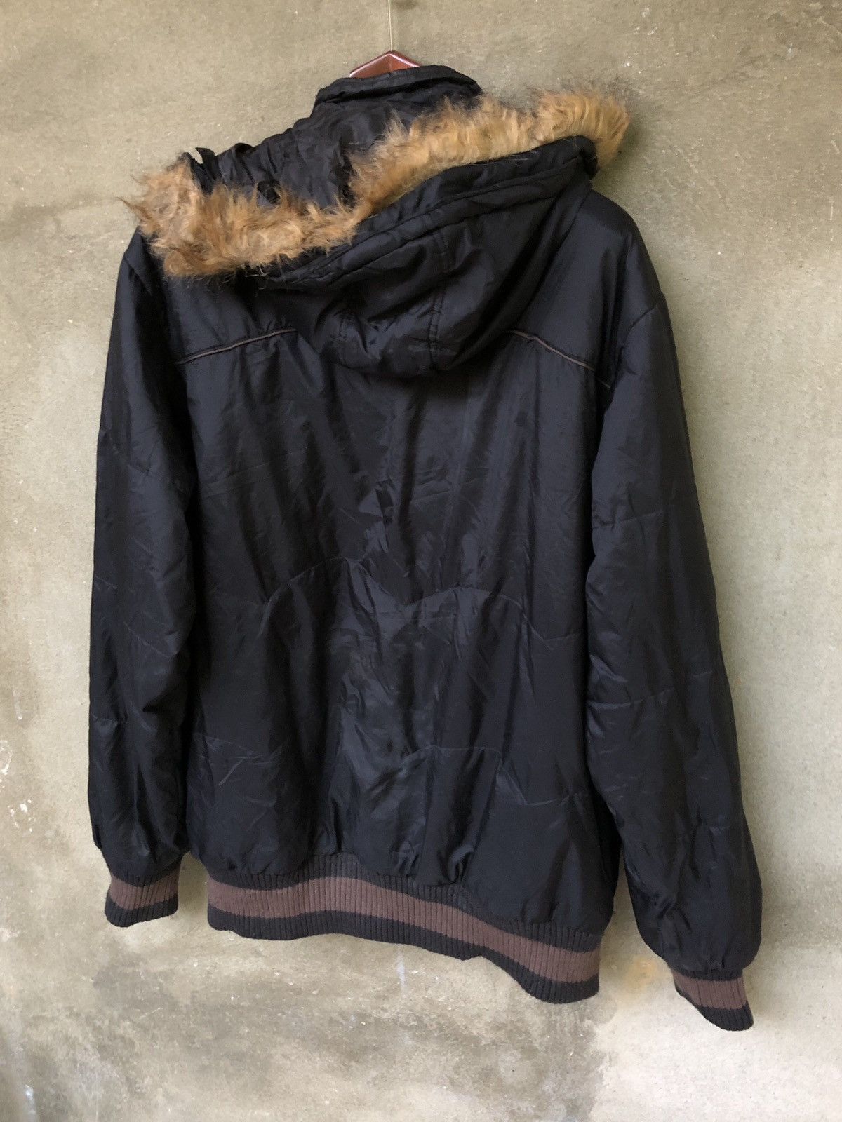 Penfield Last Call⏰Penfield Black Down Filled Faux Fur Hooded Jacket Size US L / EU 52-54 / 3 - 11 Thumbnail