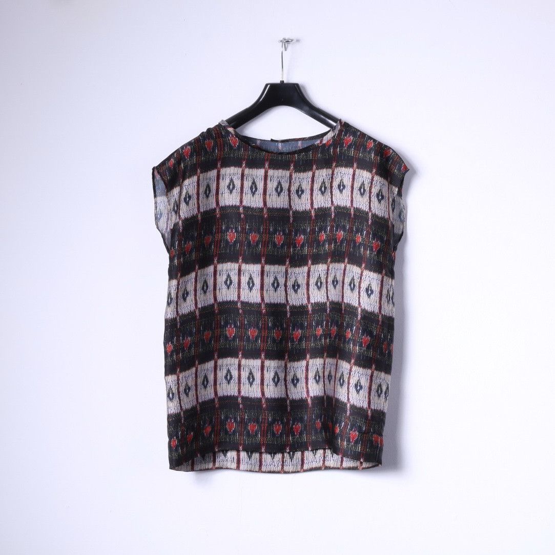 Other Maliparmi Women 42 S Shirt Multicoloured Boho 2502 Size S / US 4 / IT 40 - 2 Thumbnail
