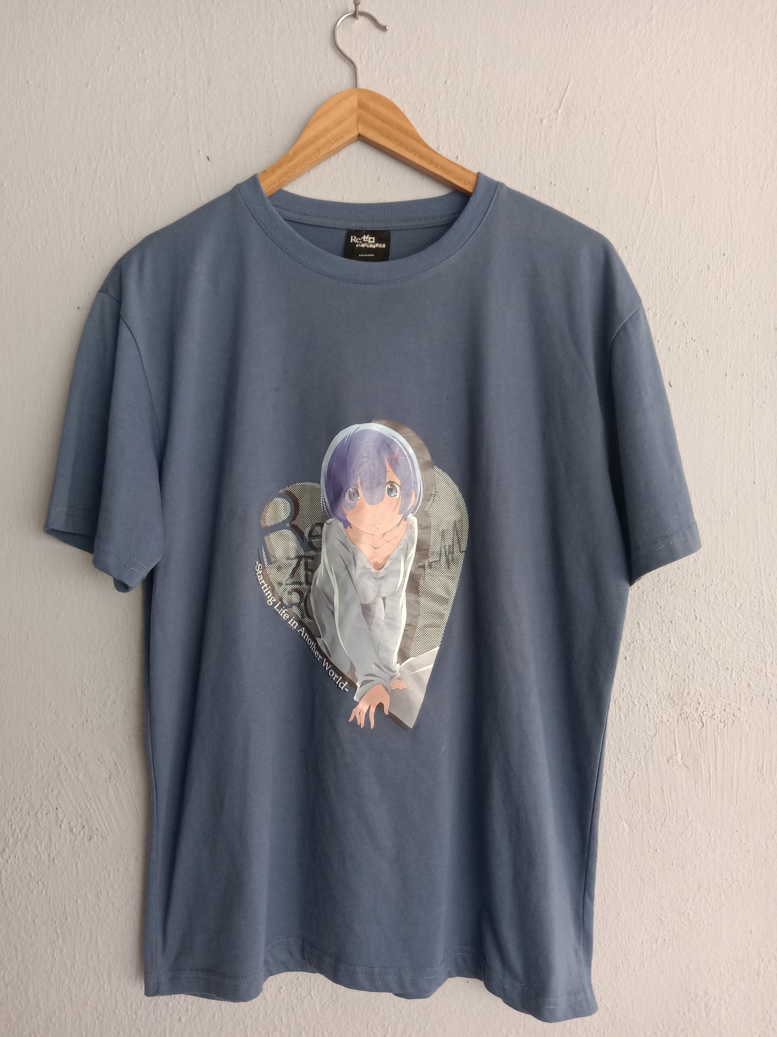 Anime Anima Re-zero japanese brand tee Size US M / EU 48-50 / 2 - 6 Thumbnail
