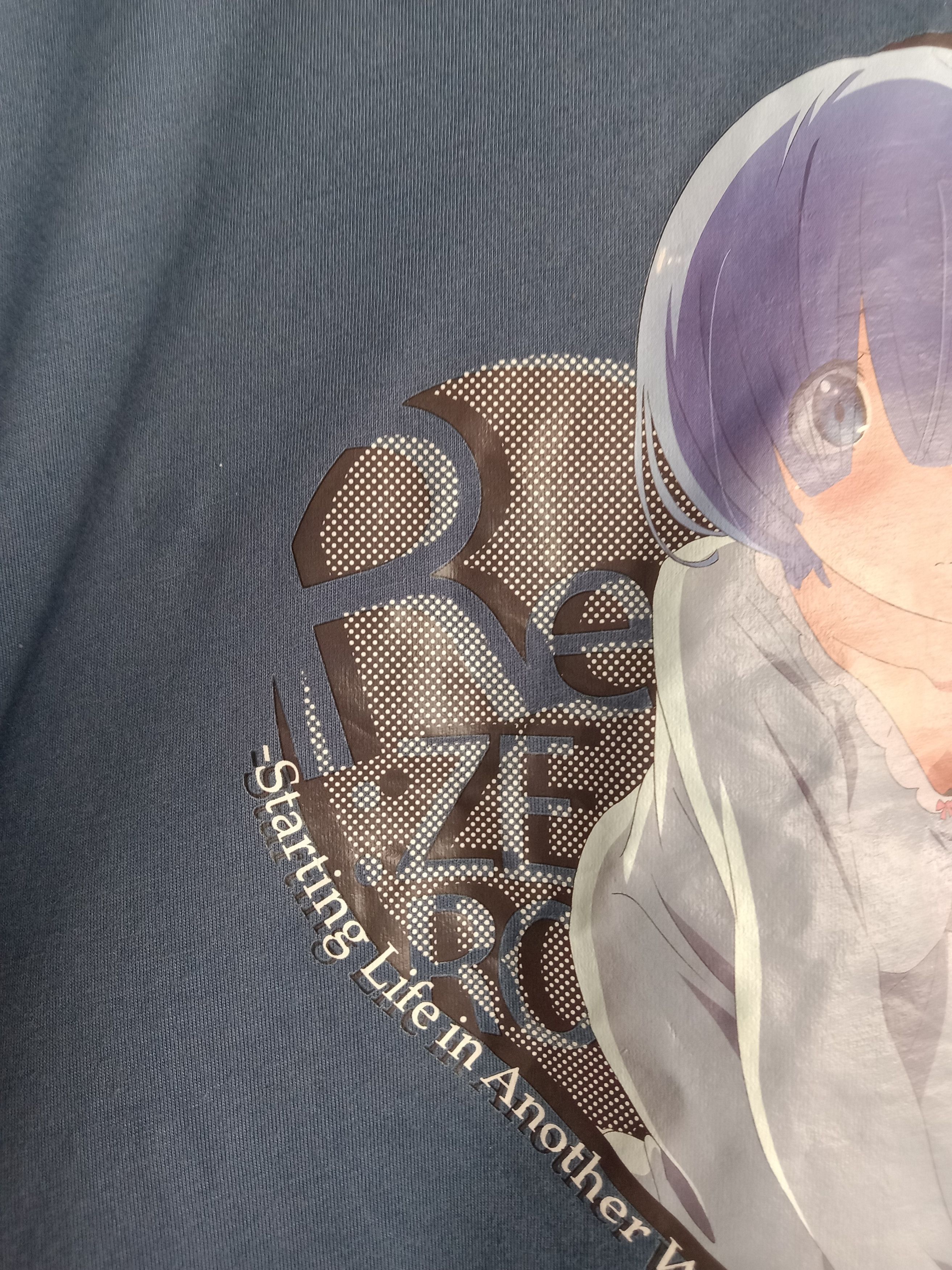 Anime Anima Re-zero japanese brand tee Size US M / EU 48-50 / 2 - 4 Thumbnail