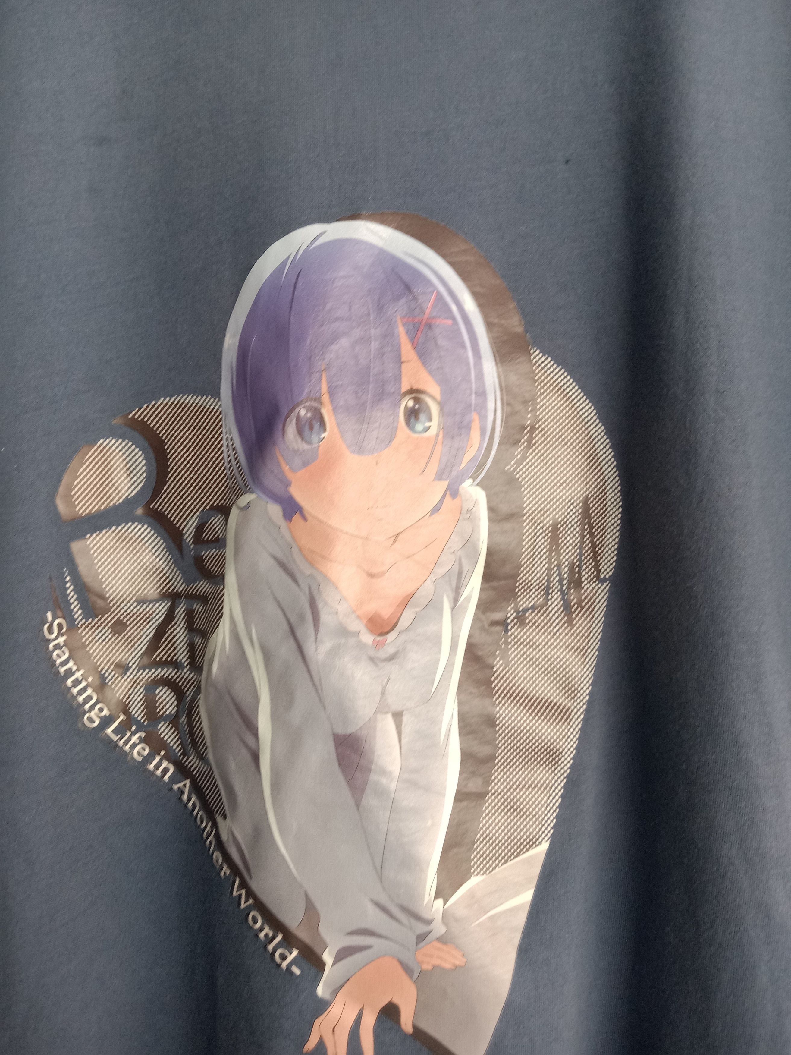 Anime Anima Re-zero japanese brand tee Size US M / EU 48-50 / 2 - 5 Thumbnail