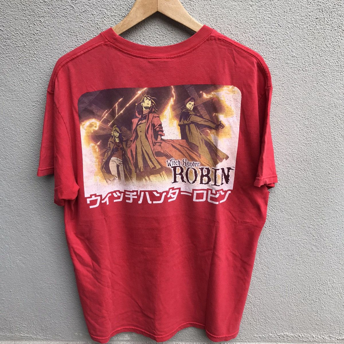 Anime Vintage WITCH HUNTER ROBIN anime manga tee Size US L / EU 52-54 / 3 - 3 Thumbnail
