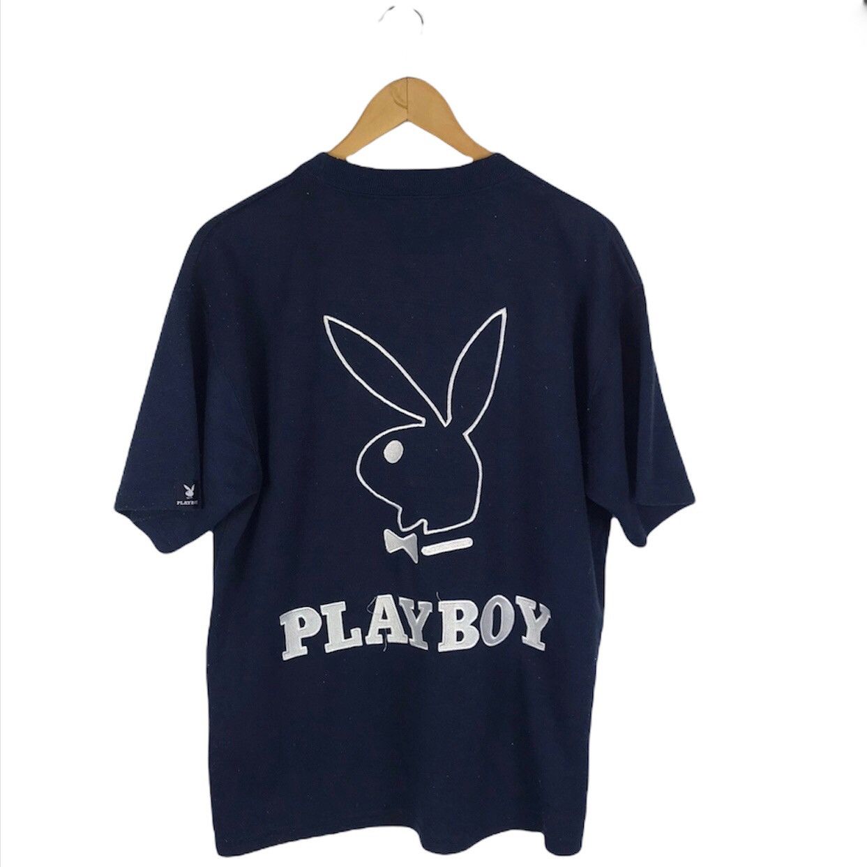 Playboy Vintage Playboy Crewneck Big Logo Embroidery Size US L / EU 52-54 / 3 - 1 Thumbnail