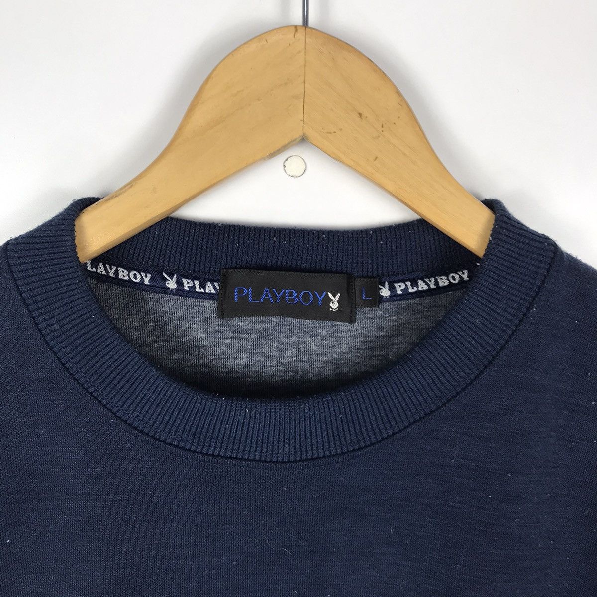 Playboy Vintage Playboy Crewneck Big Logo Embroidery Size US L / EU 52-54 / 3 - 6 Thumbnail