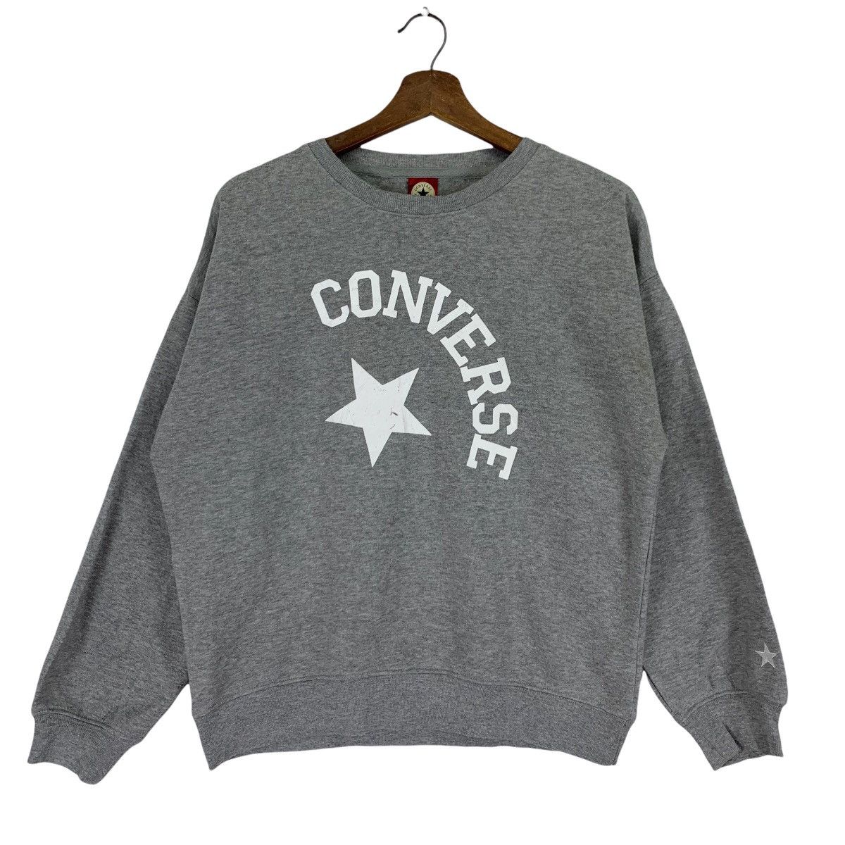 Converse Vintage Converse Spellout Pullover Crewneck Sweatshirt Size US M / EU 48-50 / 2 - 1 Thumbnail