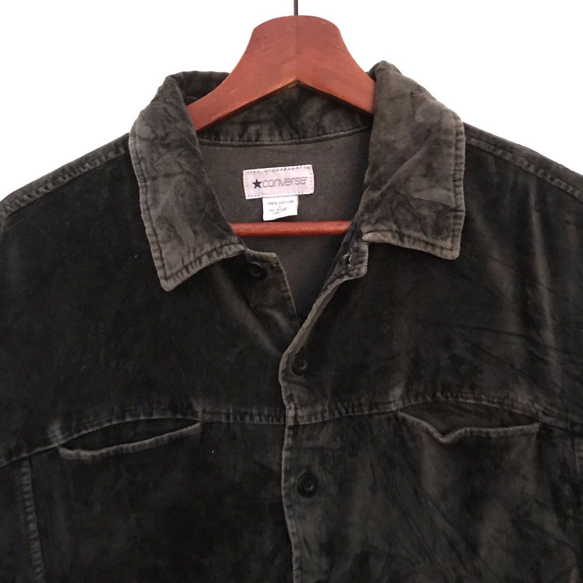Converse Vintage Converse Buttonup Long Sleeve Shirts Size US L / EU 52-54 / 3 - 5 Thumbnail