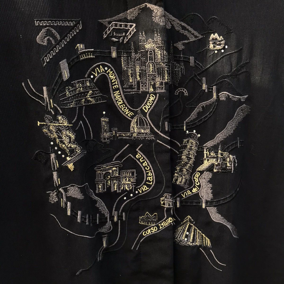 Japanese Brand ChamoisV Biglogo Camp Collar Shirt Embroidery Buttonup Tee Size US L / EU 52-54 / 3 - 5 Thumbnail