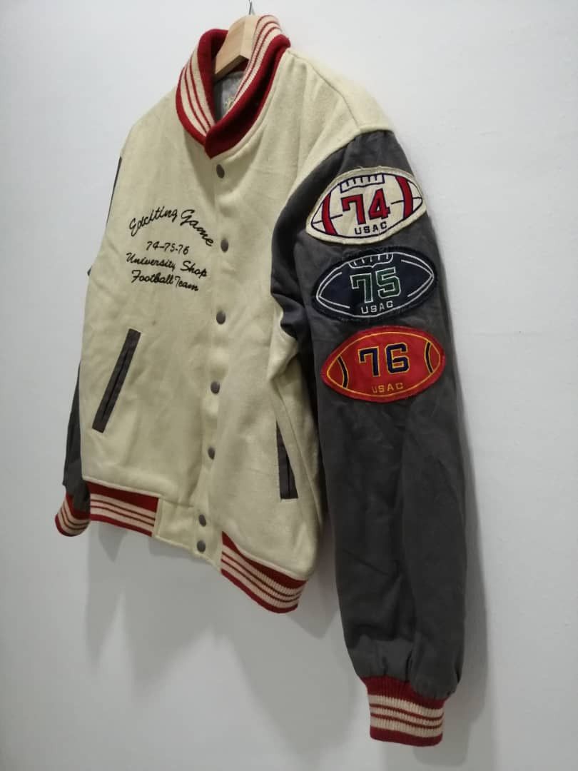 Vintage Vintage USAC Varsity Jacket Size US M / EU 48-50 / 2 - 2 Thumbnail