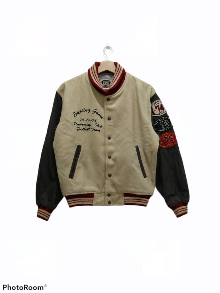 Vintage Vintage USAC Varsity Jacket Size US M / EU 48-50 / 2 - 1 Thumbnail