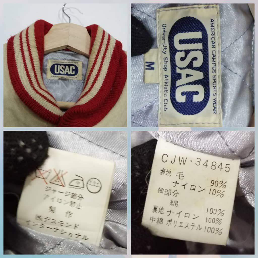 Vintage Vintage USAC Varsity Jacket Size US M / EU 48-50 / 2 - 4 Thumbnail