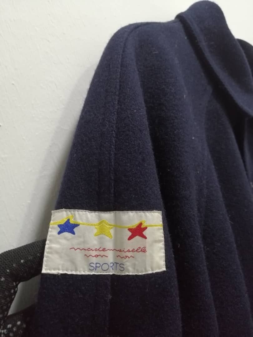 Vintage Vintage Mademoiselle Non Non Varsity Jackets Size US M / EU 48-50 / 2 - 9 Thumbnail
