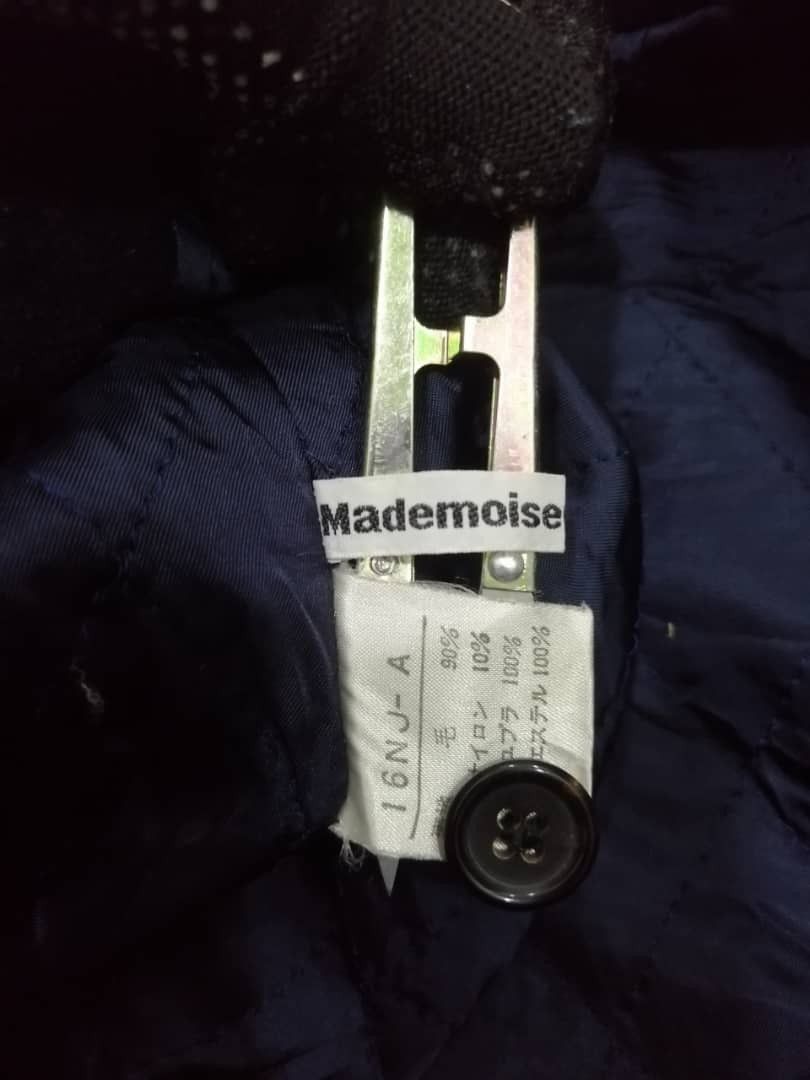 Vintage Vintage Mademoiselle Non Non Varsity Jackets Size US M / EU 48-50 / 2 - 8 Thumbnail