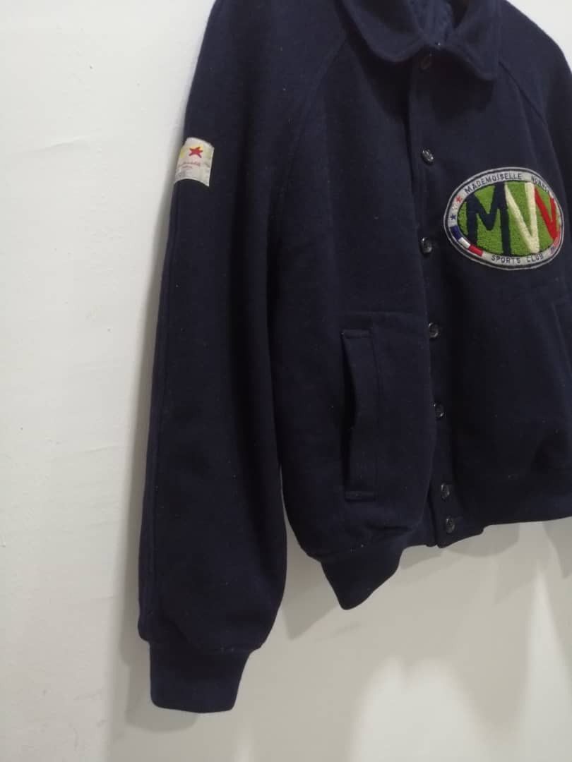 Vintage Vintage Mademoiselle Non Non Varsity Jackets Size US M / EU 48-50 / 2 - 3 Thumbnail