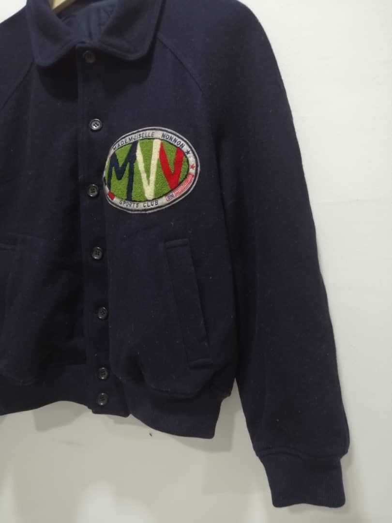 Vintage Vintage Mademoiselle Non Non Varsity Jackets Size US M / EU 48-50 / 2 - 4 Thumbnail