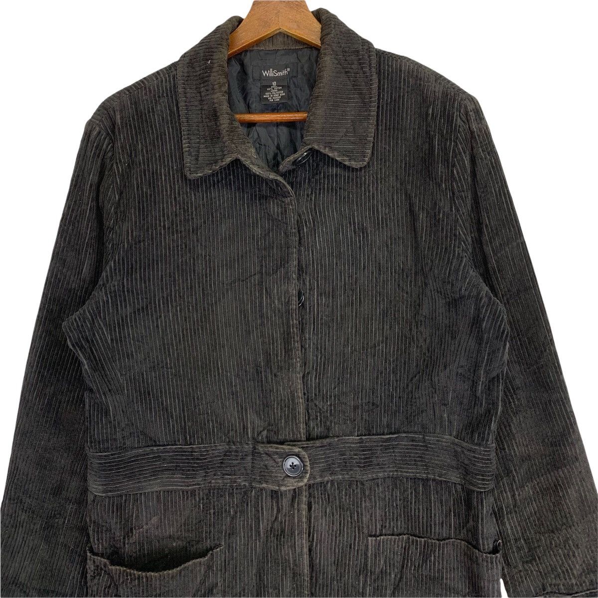 Other Willi Smith Corduroy Denim Trench Jacket Size US L / EU 52-54 / 3 - 2 Thumbnail