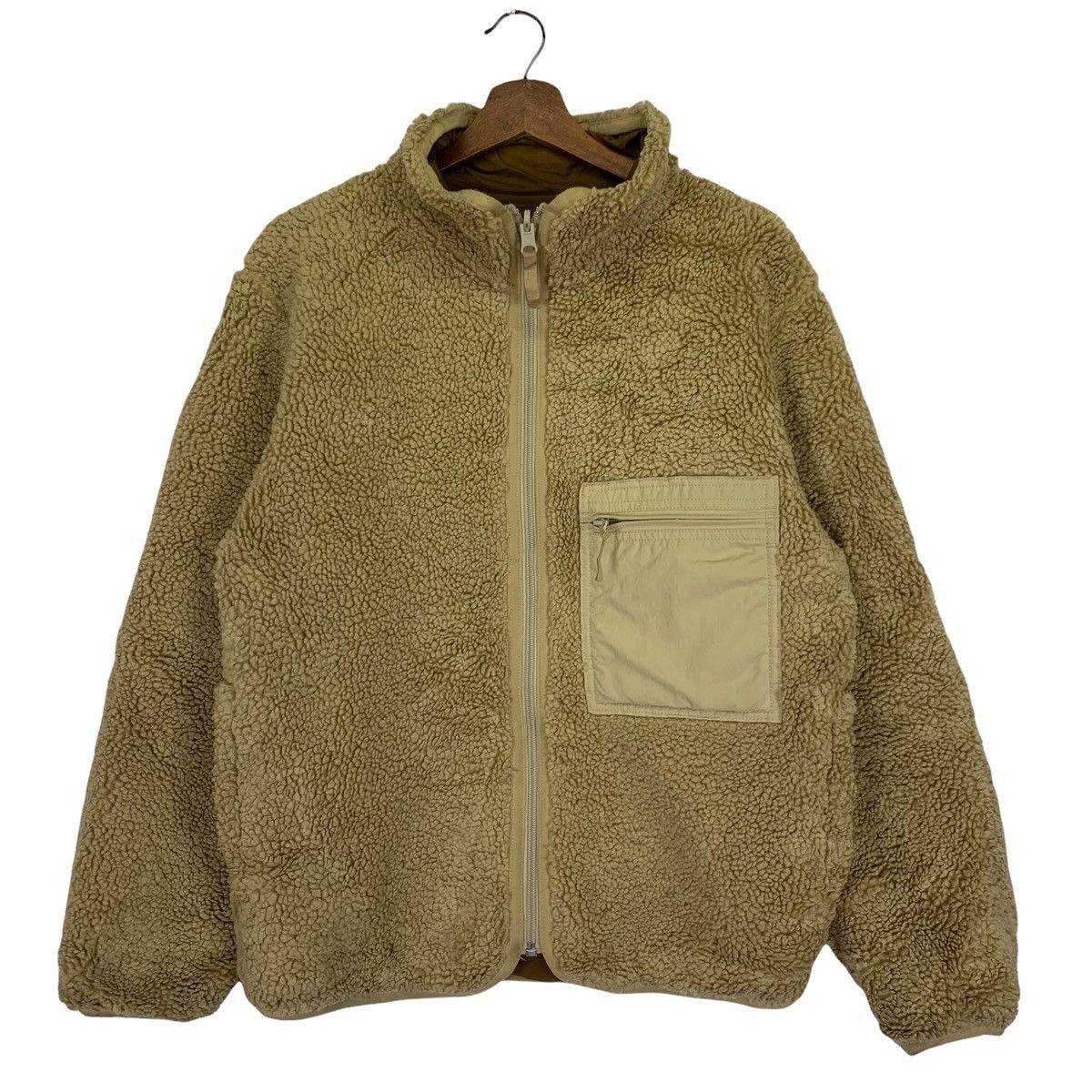 Jun Takahashi Uniqlo Undercover Riversible Sherpa Zipper Jacket Size US M / EU 48-50 / 2 - 1 Thumbnail