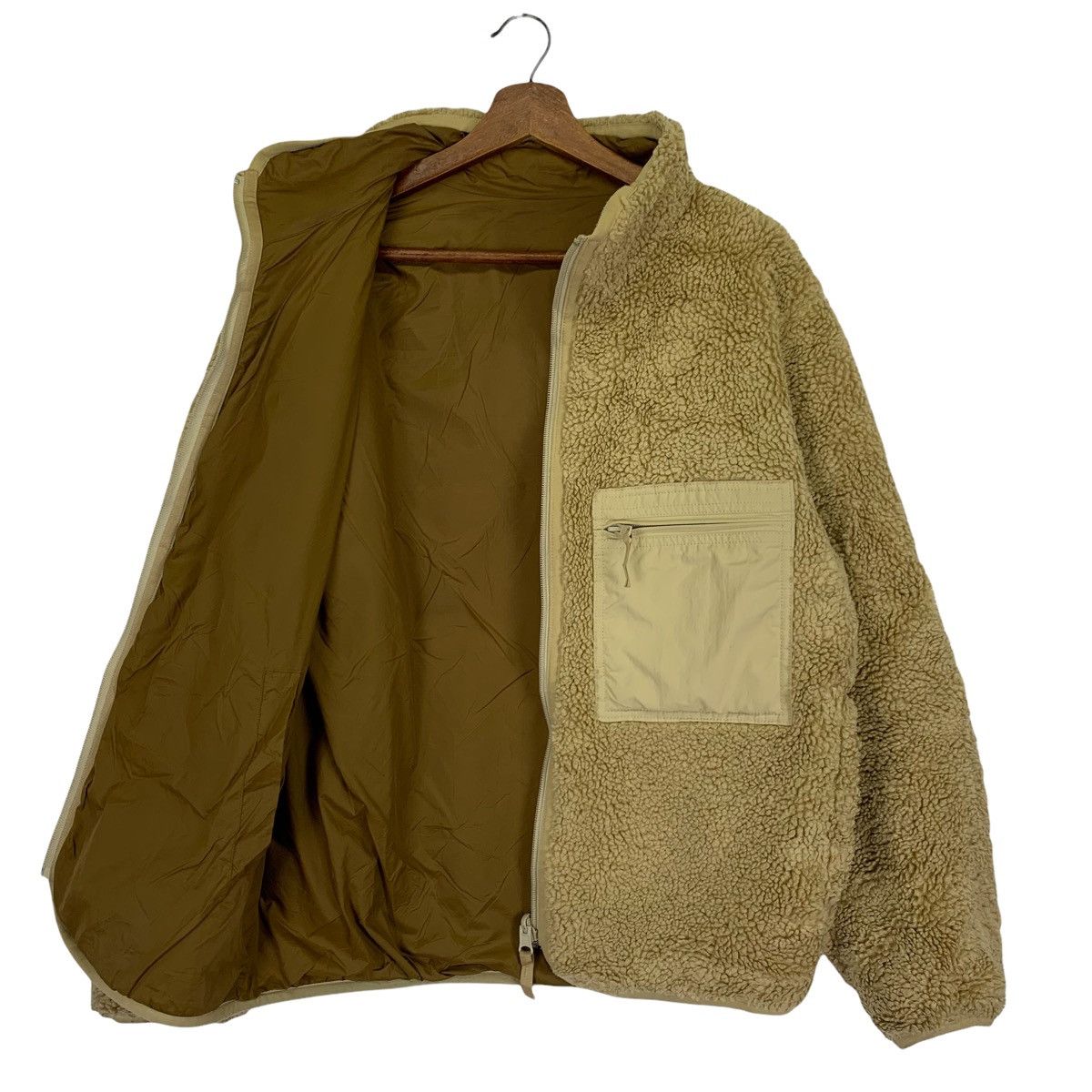 Jun Takahashi Uniqlo Undercover Riversible Sherpa Zipper Jacket Size US M / EU 48-50 / 2 - 4 Thumbnail