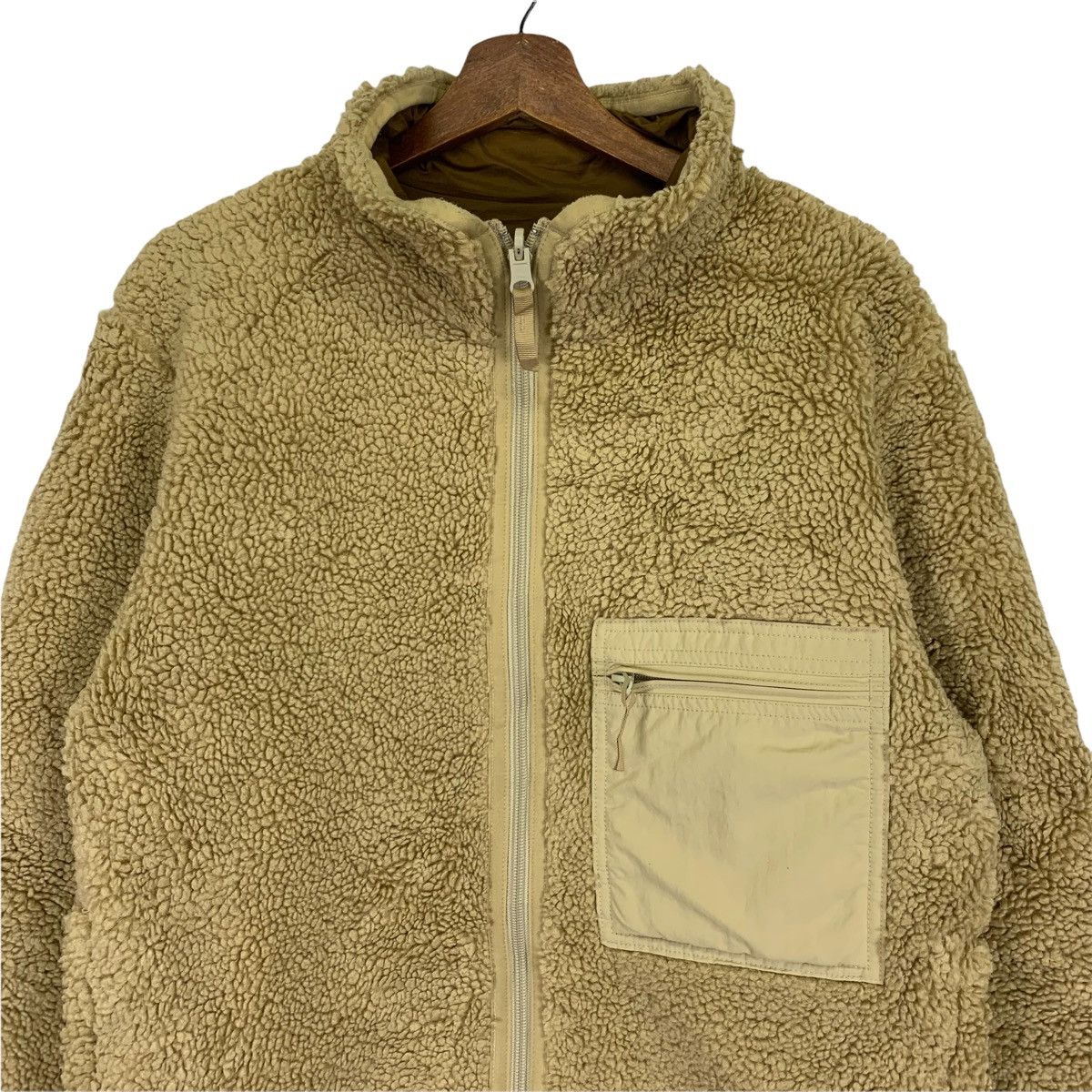 Jun Takahashi Uniqlo Undercover Riversible Sherpa Zipper Jacket Size US M / EU 48-50 / 2 - 2 Thumbnail
