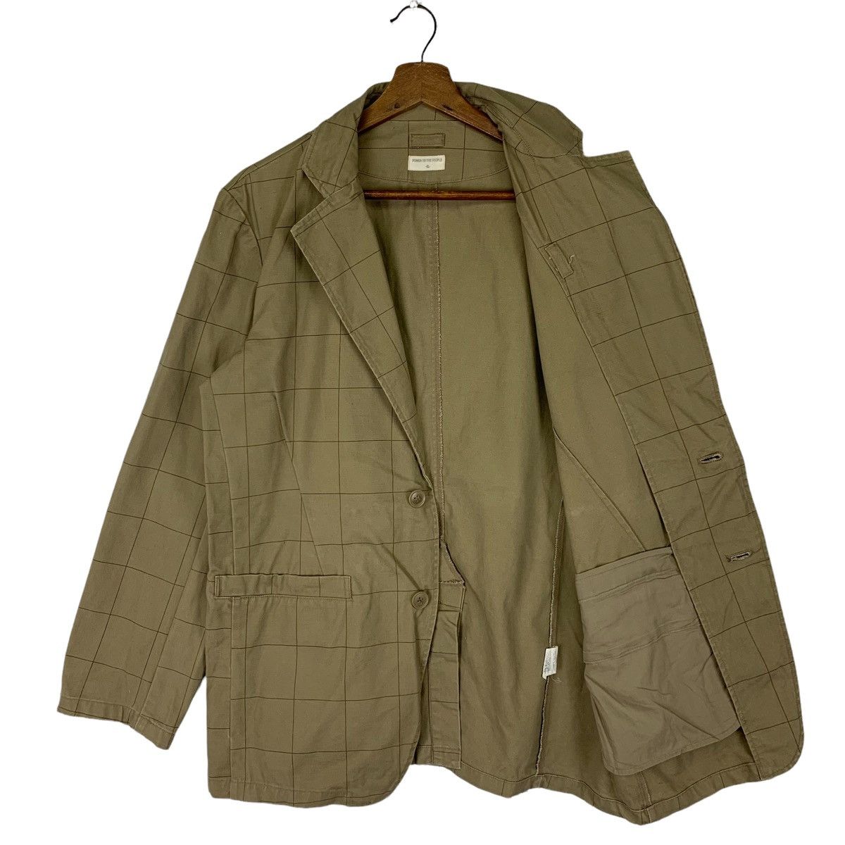 Vintage Power To The People Blazer coat Size US XL / EU 56 / 4 - 5 Thumbnail