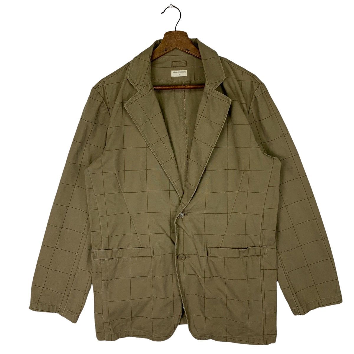 Vintage Power To The People Blazer coat Size US XL / EU 56 / 4 - 1 Thumbnail