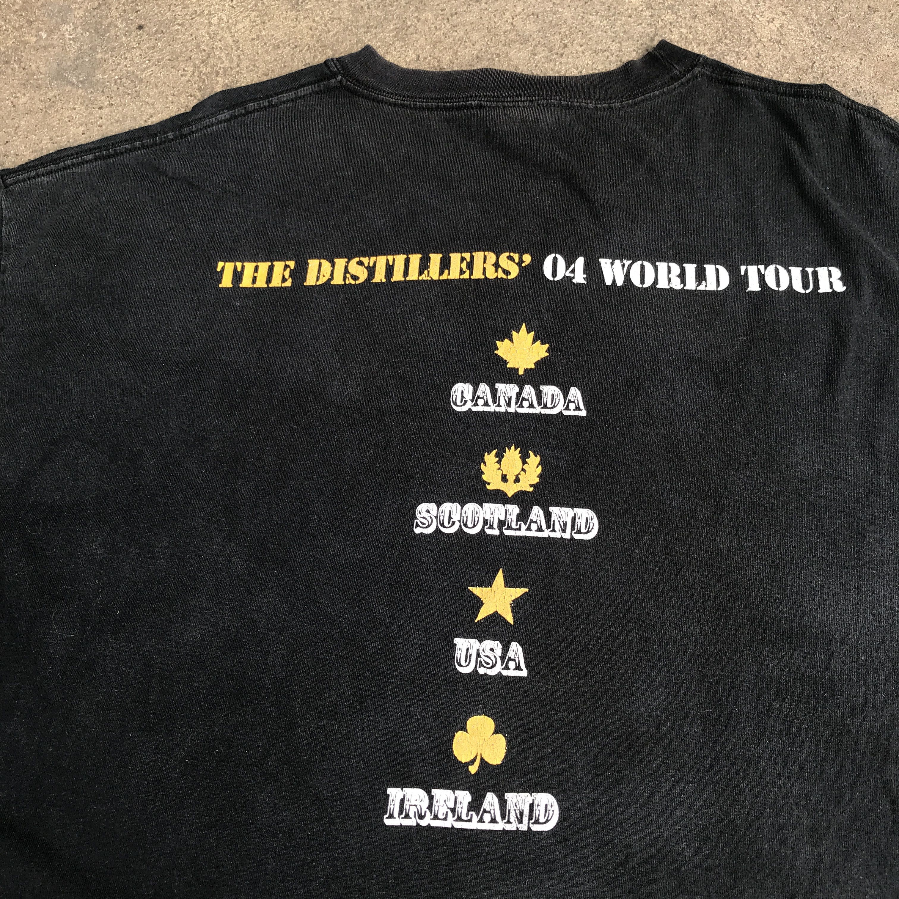 Band Tees × Vintage Vintage 2004 The Distillers Punk Band Promo Tee Shirt Size US XL / EU 56 / 4 - 7 Thumbnail
