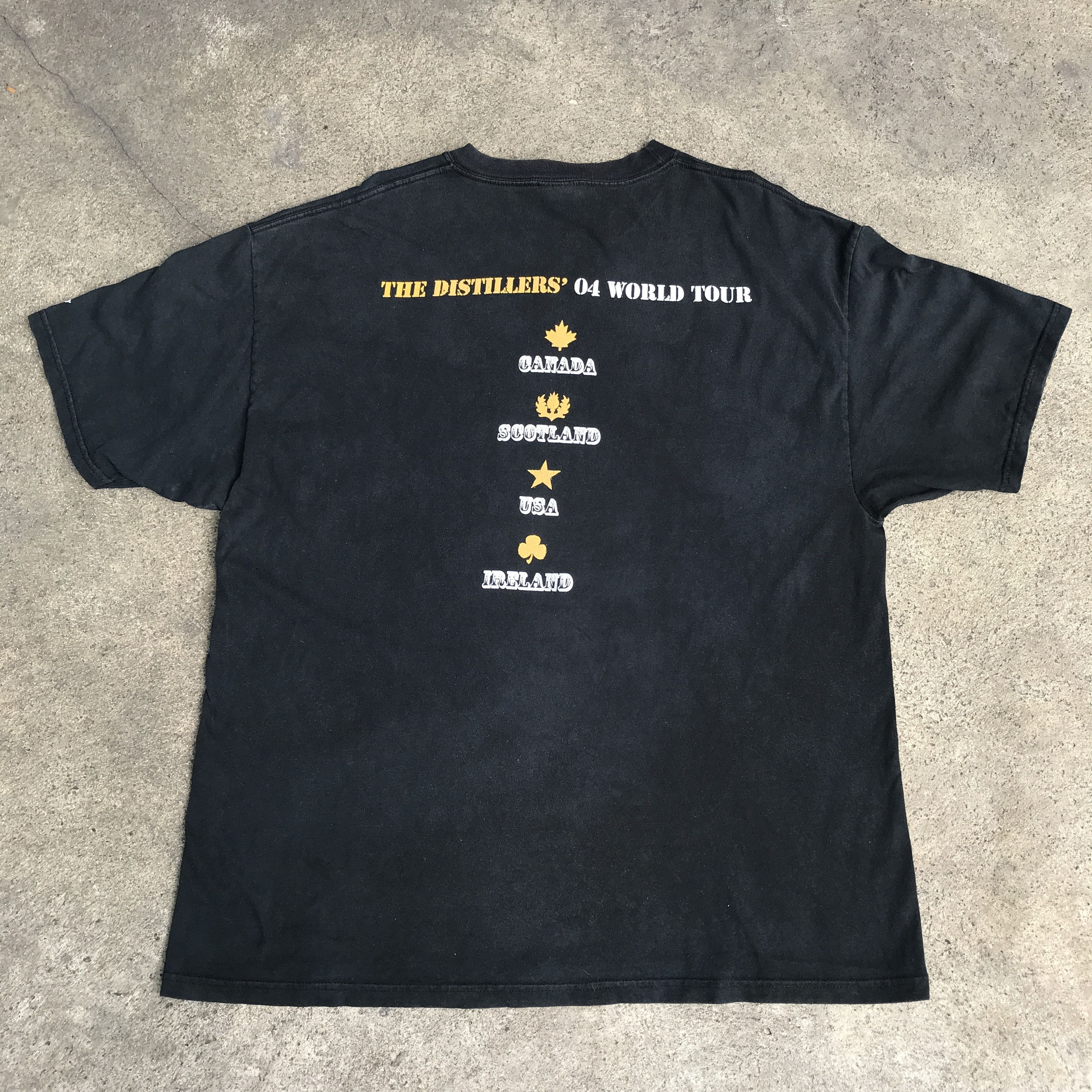 Band Tees × Vintage Vintage 2004 The Distillers Punk Band Promo Tee Shirt Size US XL / EU 56 / 4 - 8 Thumbnail