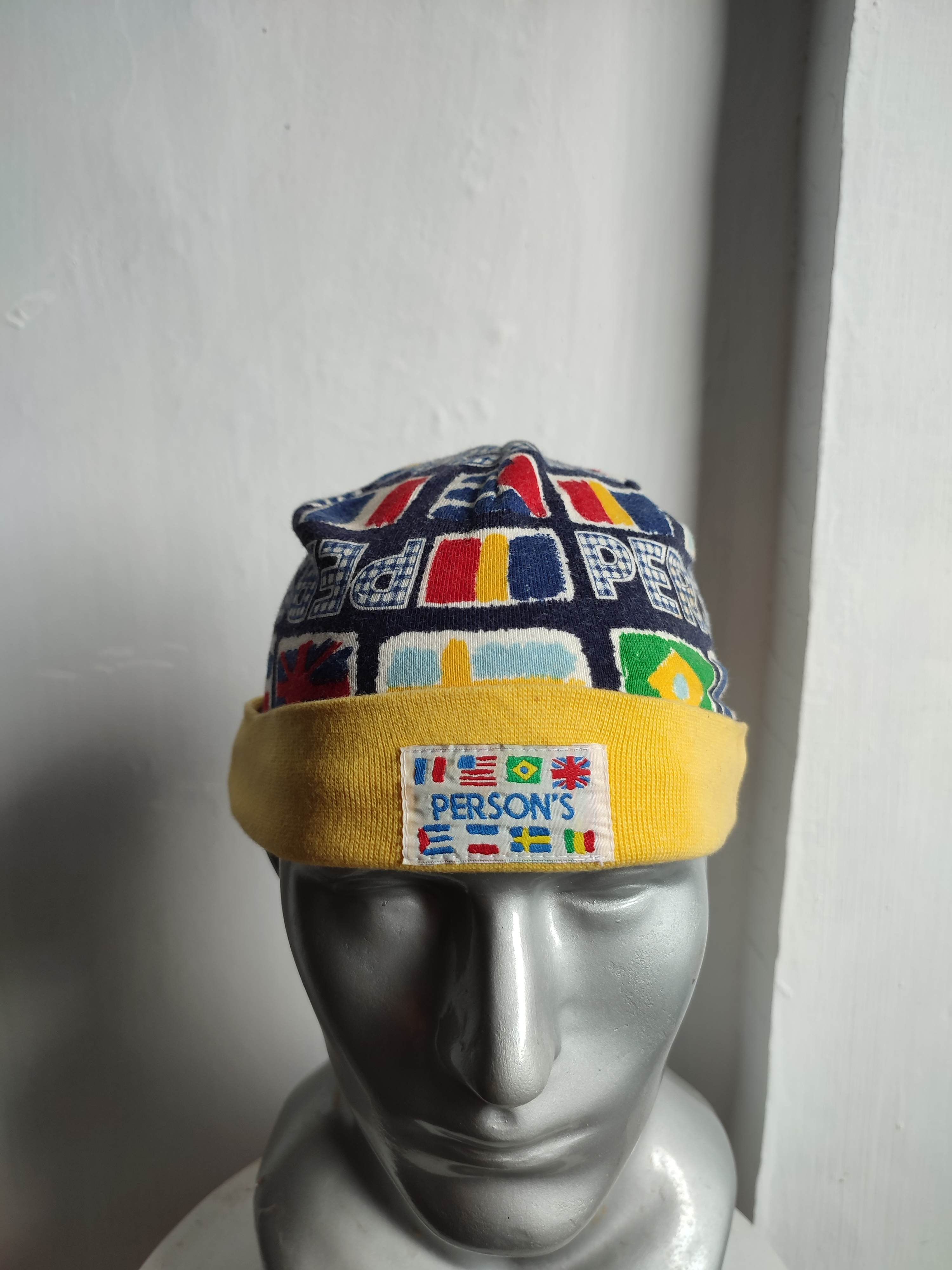 Persons Fullprint Flag beanie hats