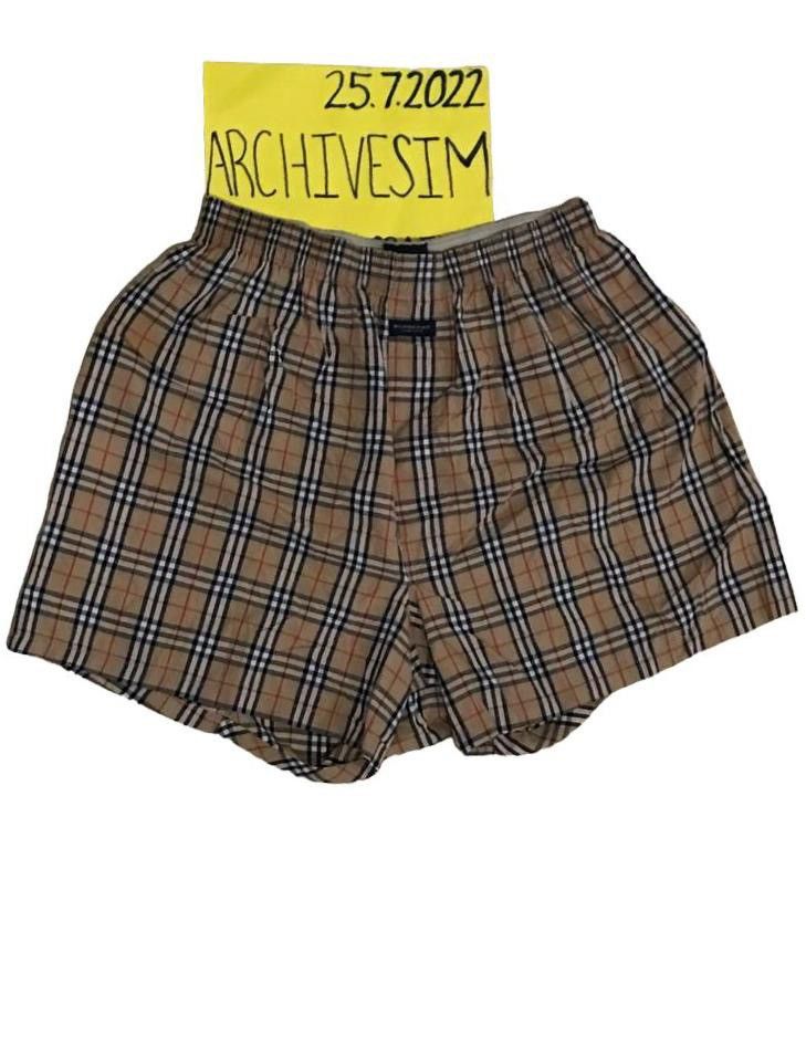 Burberry Nova check Boxer/Short Pants