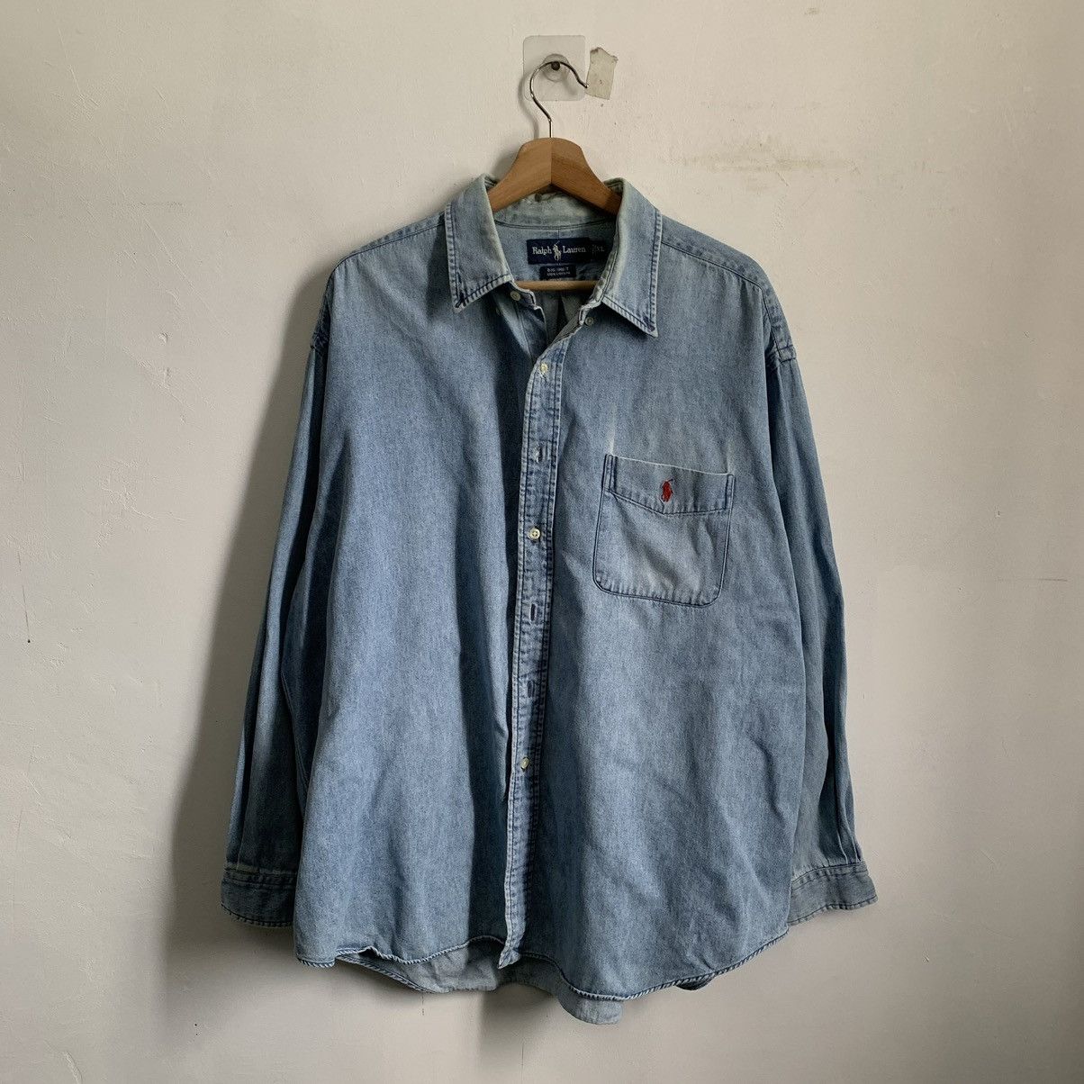 Polo Ralph Lauren Vintage Polo Ralph Lauren Denim Long Sleeve Mix6 Size US XL / EU 56 / 4 - 1 Thumbnail