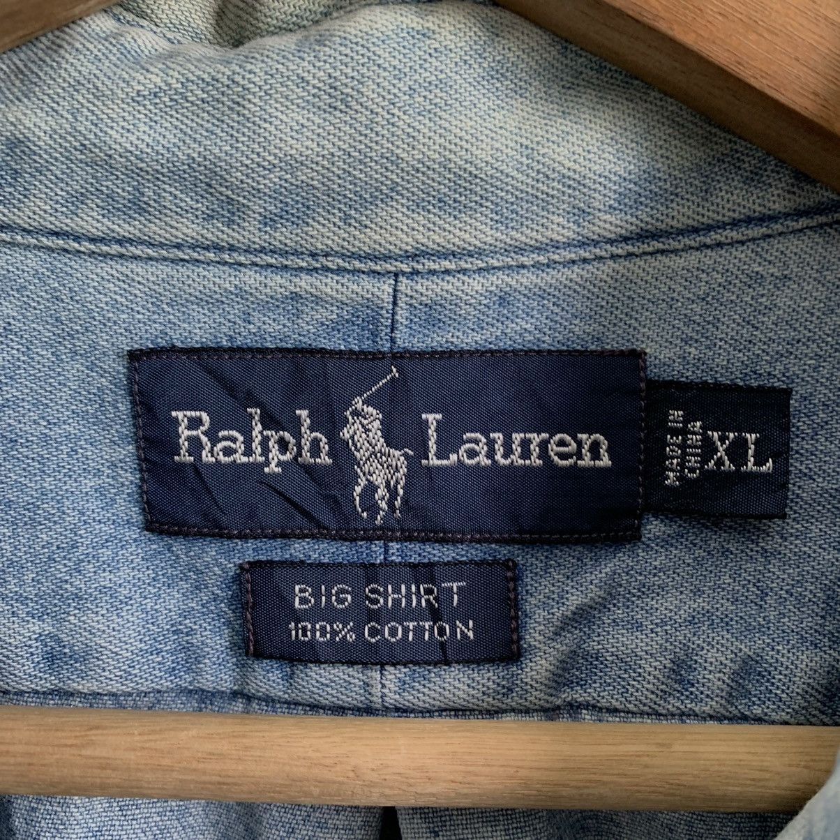 Polo Ralph Lauren Vintage Polo Ralph Lauren Denim Long Sleeve Mix6 Size US XL / EU 56 / 4 - 3 Thumbnail