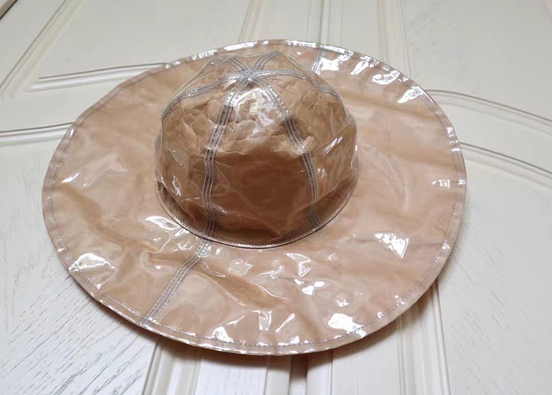 Comme des Garcons Shirt 17SS PVC Wide Brim Hat