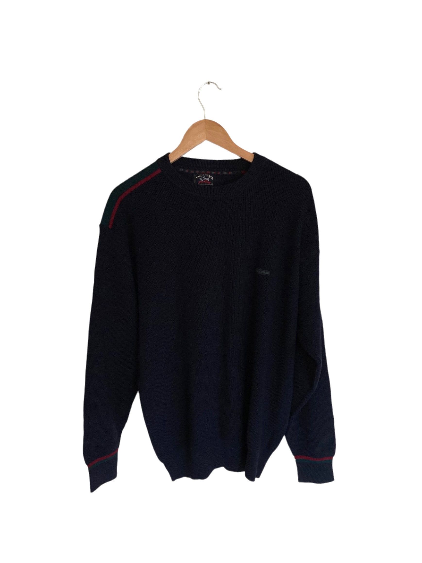 Paul & Shark × Vintage Paul & Shark navy wool sweater, jumper, size XL Size US XL / EU 56 / 4 - 1 Thumbnail