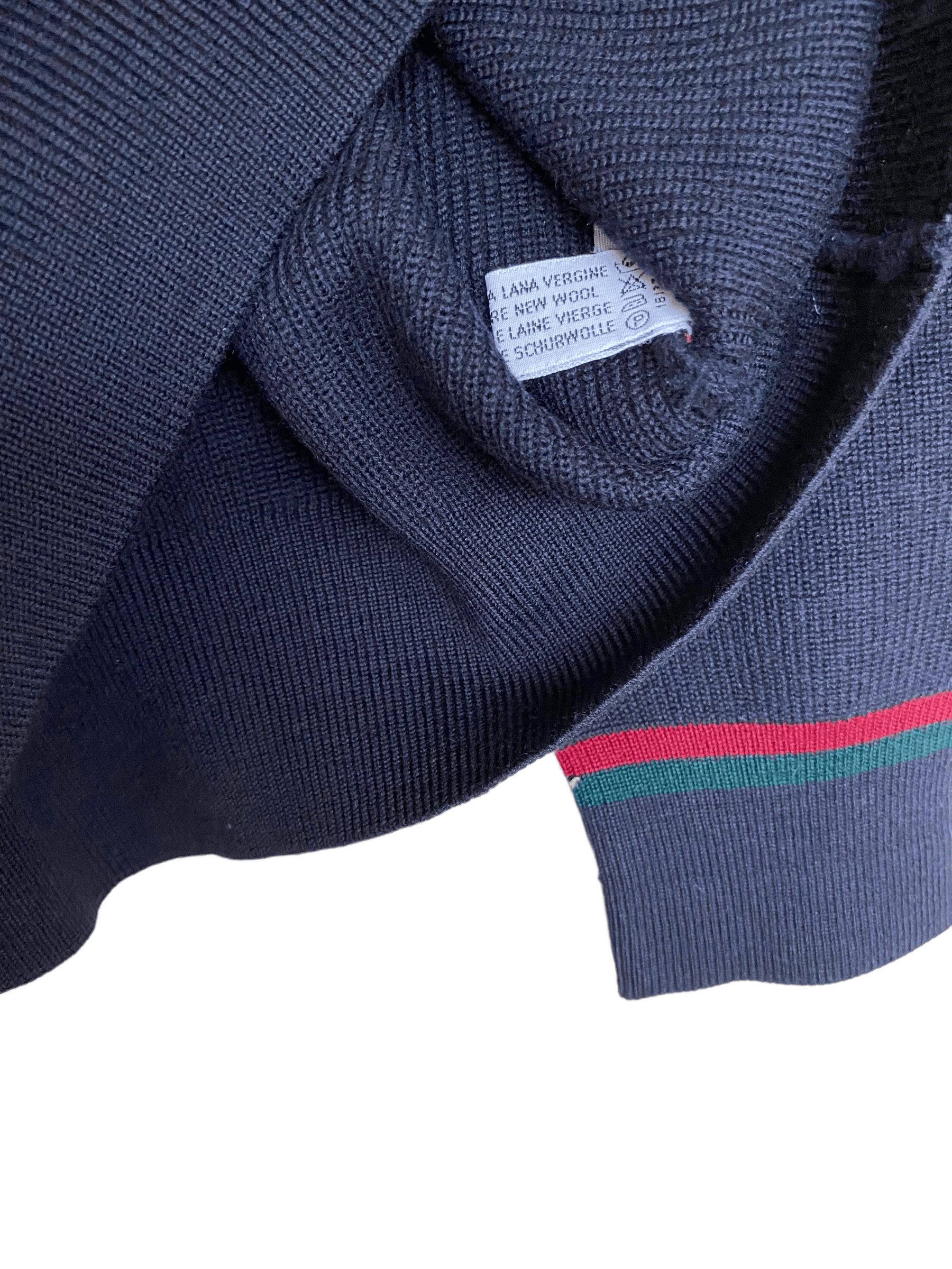 Paul & Shark × Vintage Paul & Shark navy wool sweater, jumper, size XL Size US XL / EU 56 / 4 - 4 Thumbnail