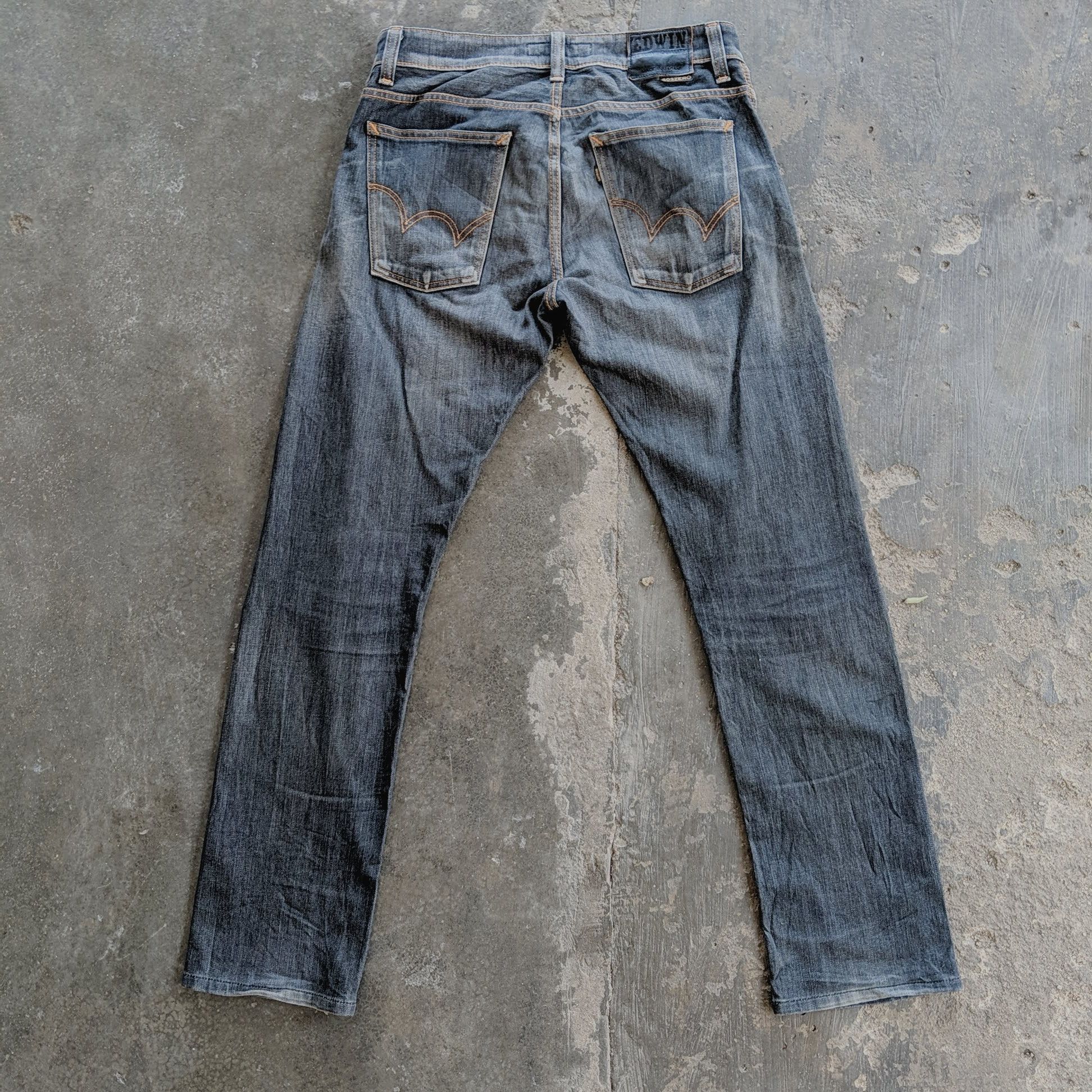 Japanese Brand Edwin 503 Zero Distressed Trousers Jeans Pants Size US 32 / EU 48 - 8 Thumbnail