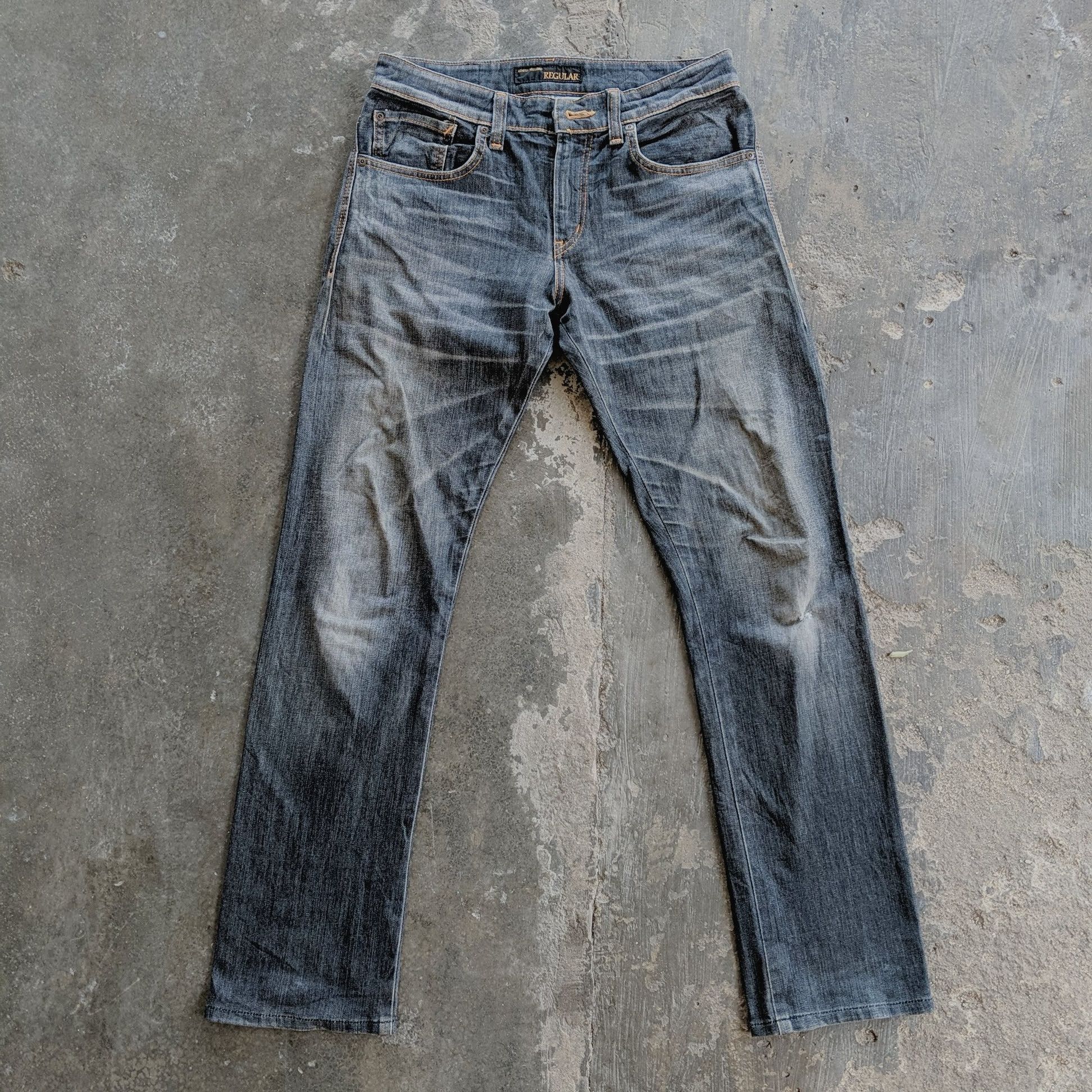 Japanese Brand Edwin 503 Zero Distressed Trousers Jeans Pants Size US 32 / EU 48 - 1 Thumbnail
