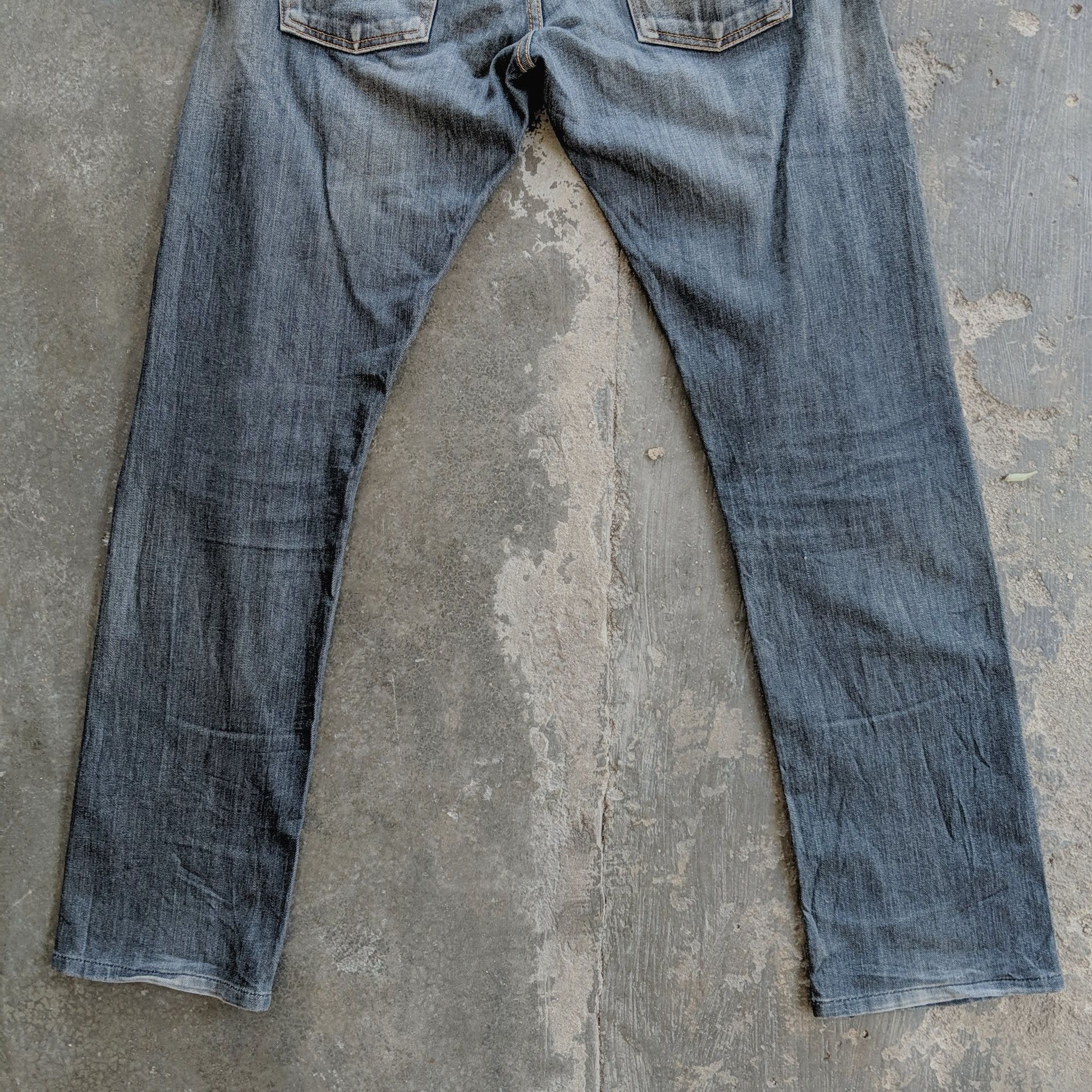 Japanese Brand Edwin 503 Zero Distressed Trousers Jeans Pants Size US 32 / EU 48 - 10 Thumbnail