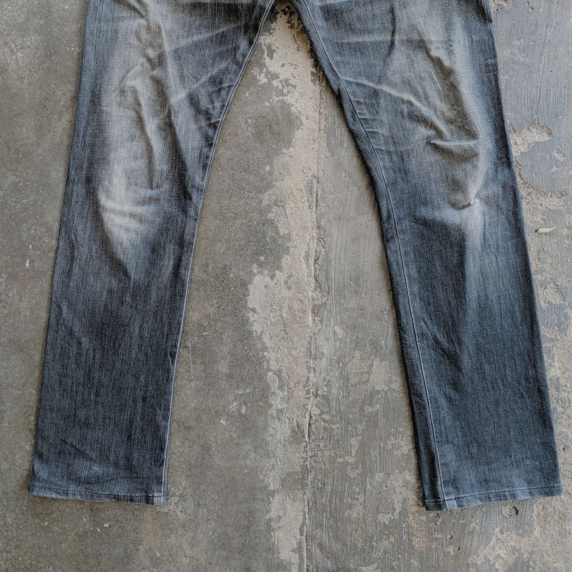 Japanese Brand Edwin 503 Zero Distressed Trousers Jeans Pants Size US 32 / EU 48 - 7 Thumbnail