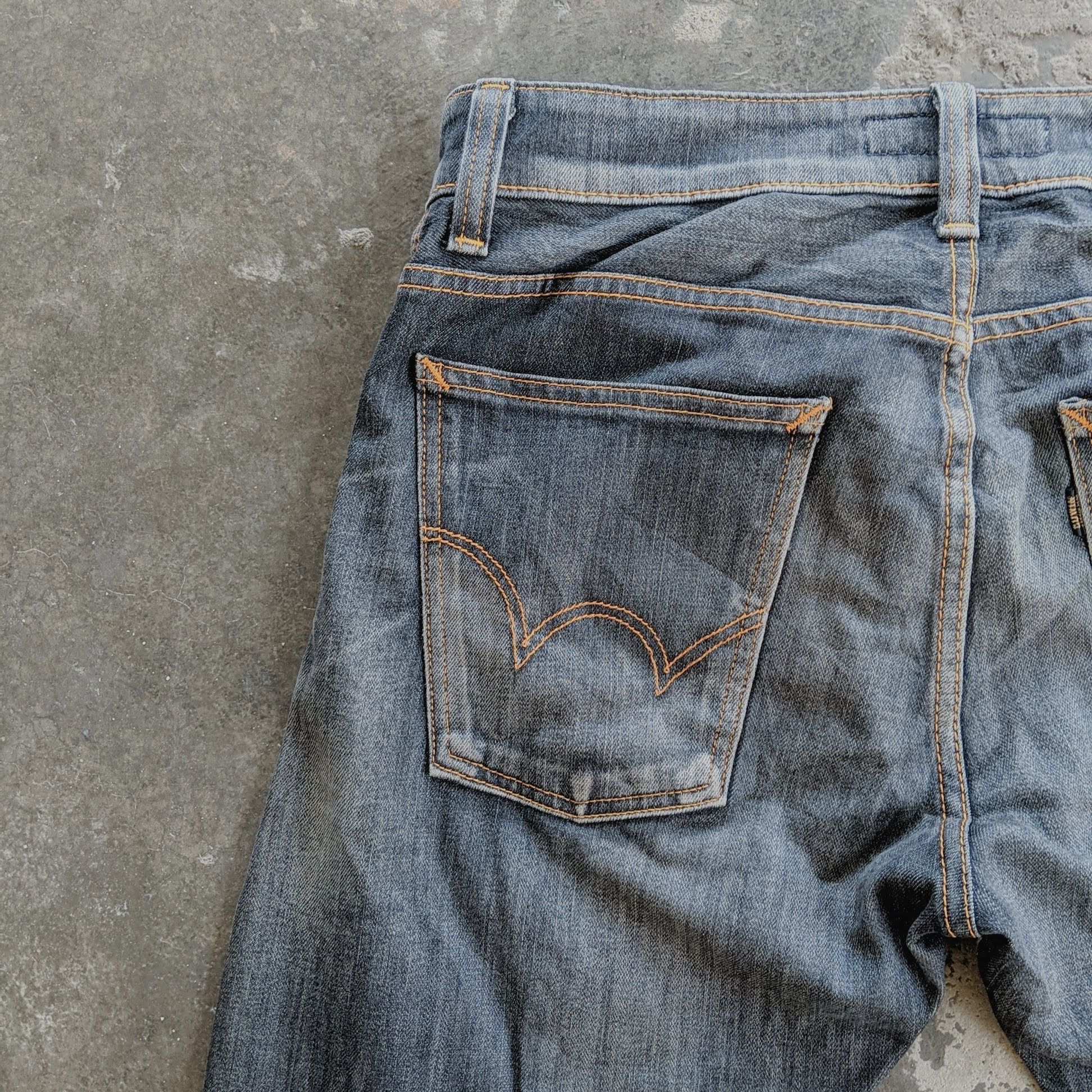 Japanese Brand Edwin 503 Zero Distressed Trousers Jeans Pants Size US 32 / EU 48 - 12 Thumbnail