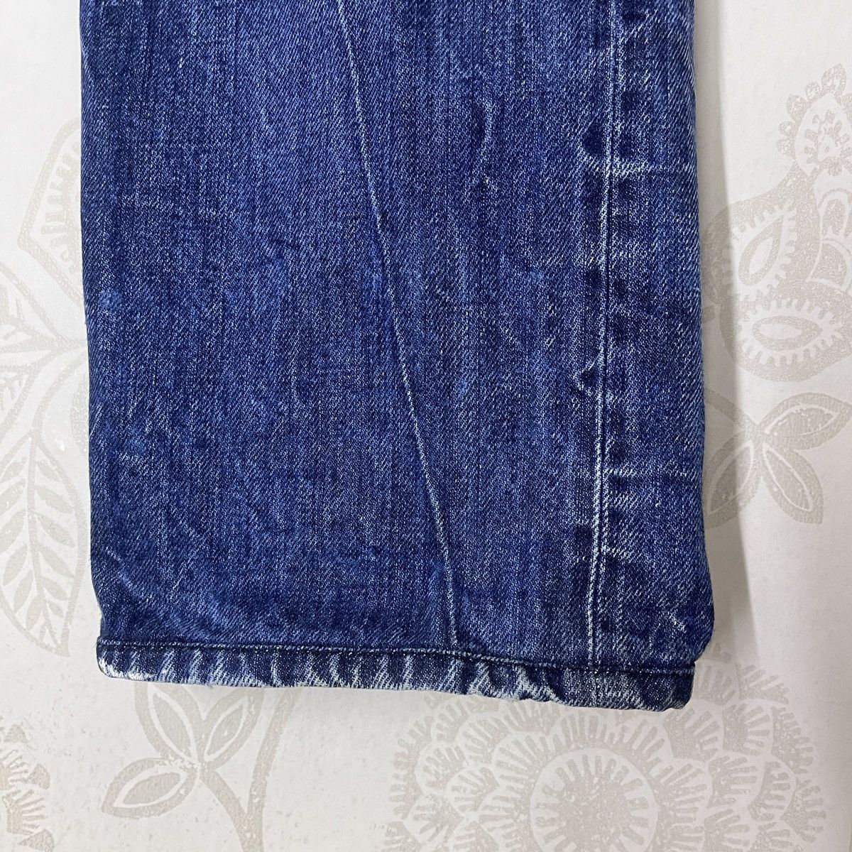 DENHAM Distressed Denham Denim Acid Wash Jeans Grade Slim Fit Size US 31 - 15 Thumbnail