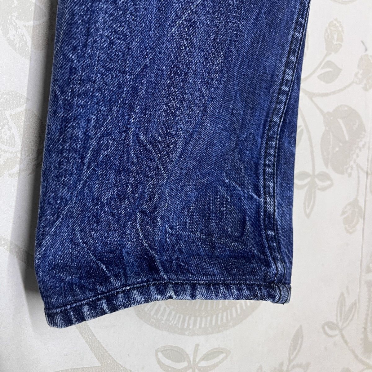 DENHAM Distressed Denham Denim Acid Wash Jeans Grade Slim Fit Size US 31 - 14 Thumbnail