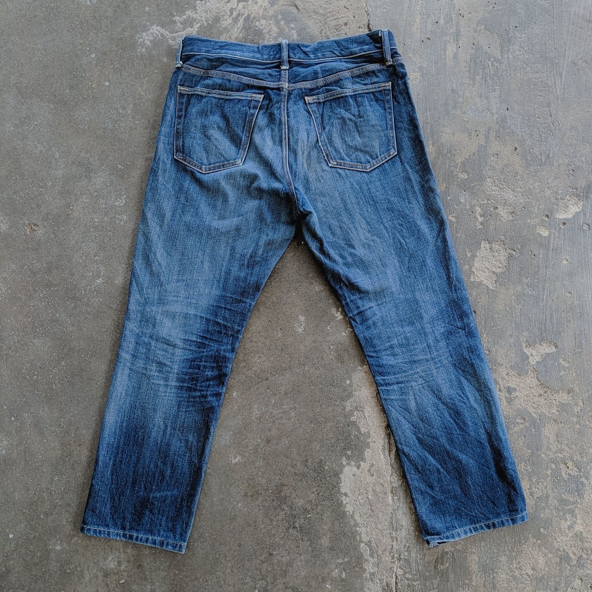 Japanese Brand Vintage Japan Distressed Faded Trousers Jeans Pants Size US 34 / EU 50 - 8 Thumbnail