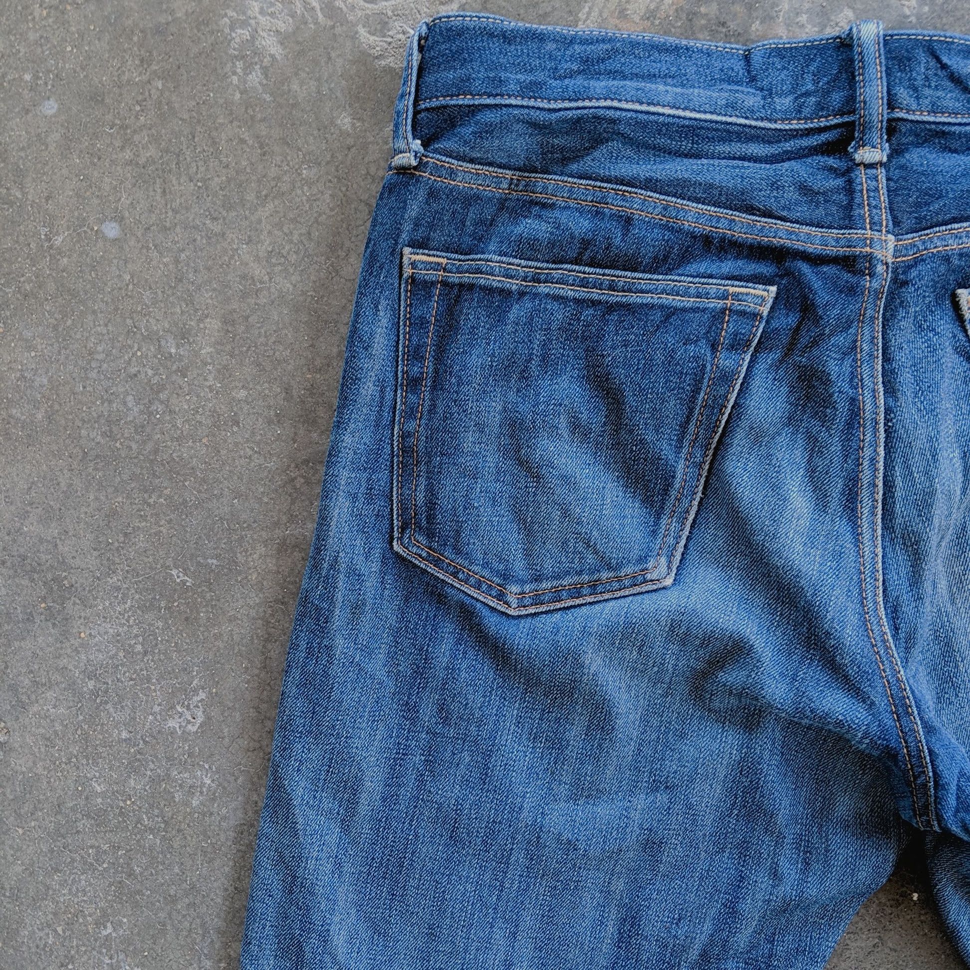Japanese Brand Vintage Japan Distressed Faded Trousers Jeans Pants Size US 34 / EU 50 - 10 Thumbnail
