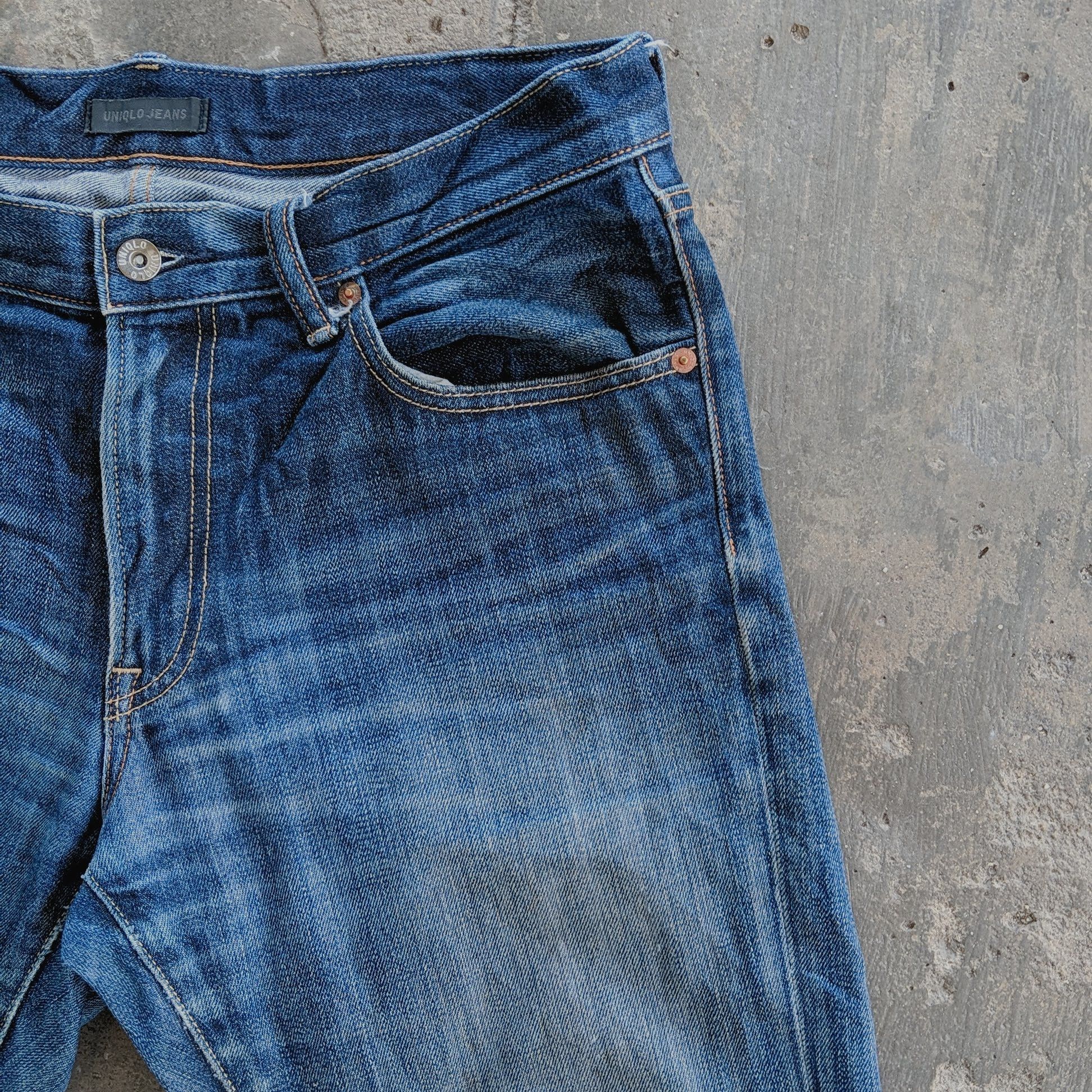 Japanese Brand Vintage Japan Distressed Faded Trousers Jeans Pants Size US 34 / EU 50 - 4 Thumbnail