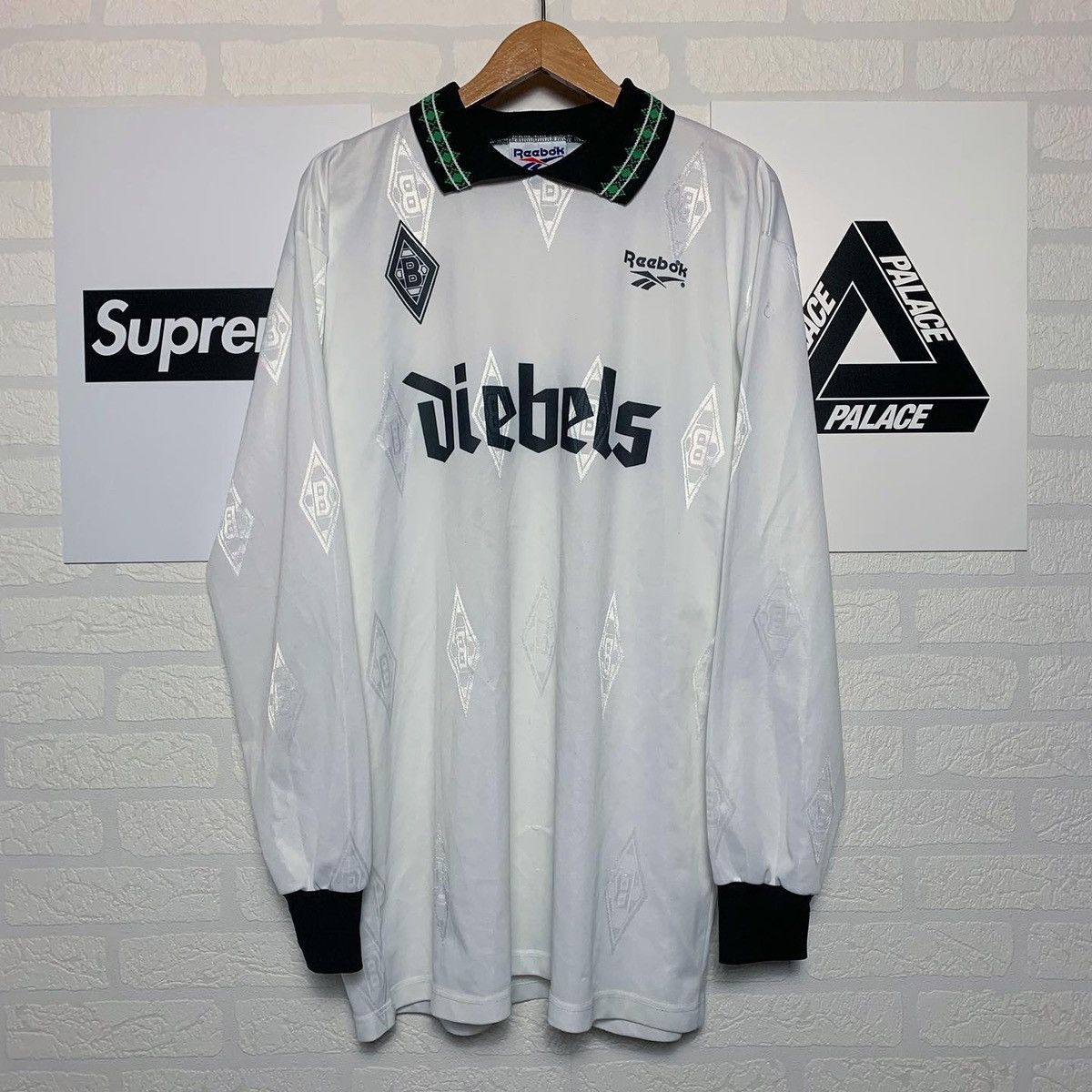Reebok Soccer jersey Reebok Borussia Monchengladbach vintage rare Size US L / EU 52-54 / 3 - 1 Thumbnail