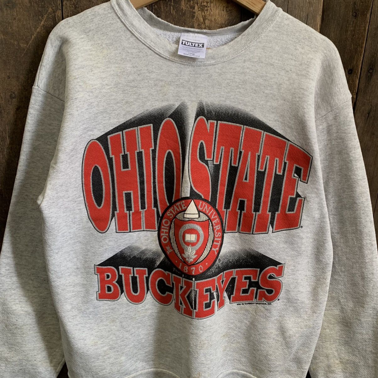 Vintage Vintage Ohio State University Sweatshirt Size US L / EU 52-54 / 3 - 3 Thumbnail