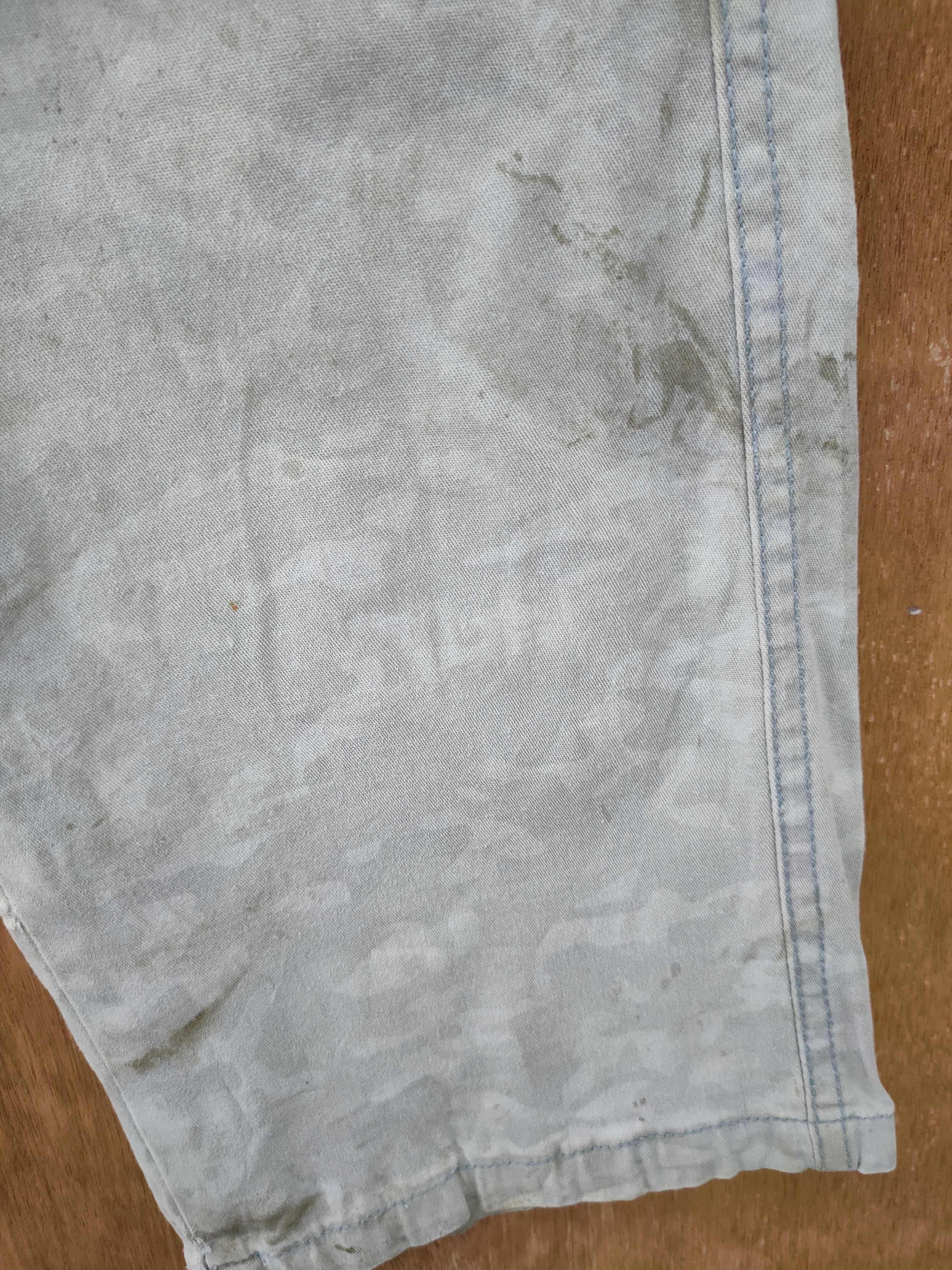 Japanese Brand DLL Tora Dirty thrased distressed utility cargo pants#46-216 Size US 34 / EU 50 - 7 Thumbnail