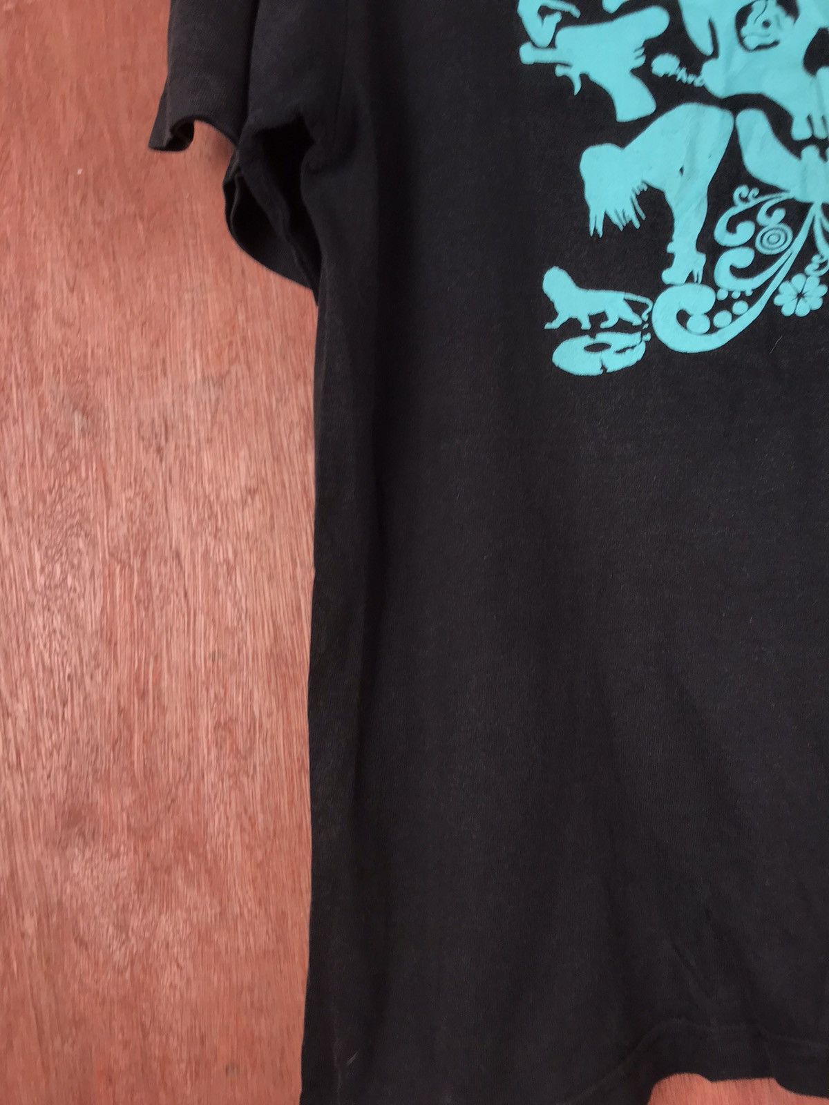 Japanese Brand STEER Skull Short Sleeve T-Shirt #2277 Size US M / EU 48-50 / 2 - 4 Thumbnail